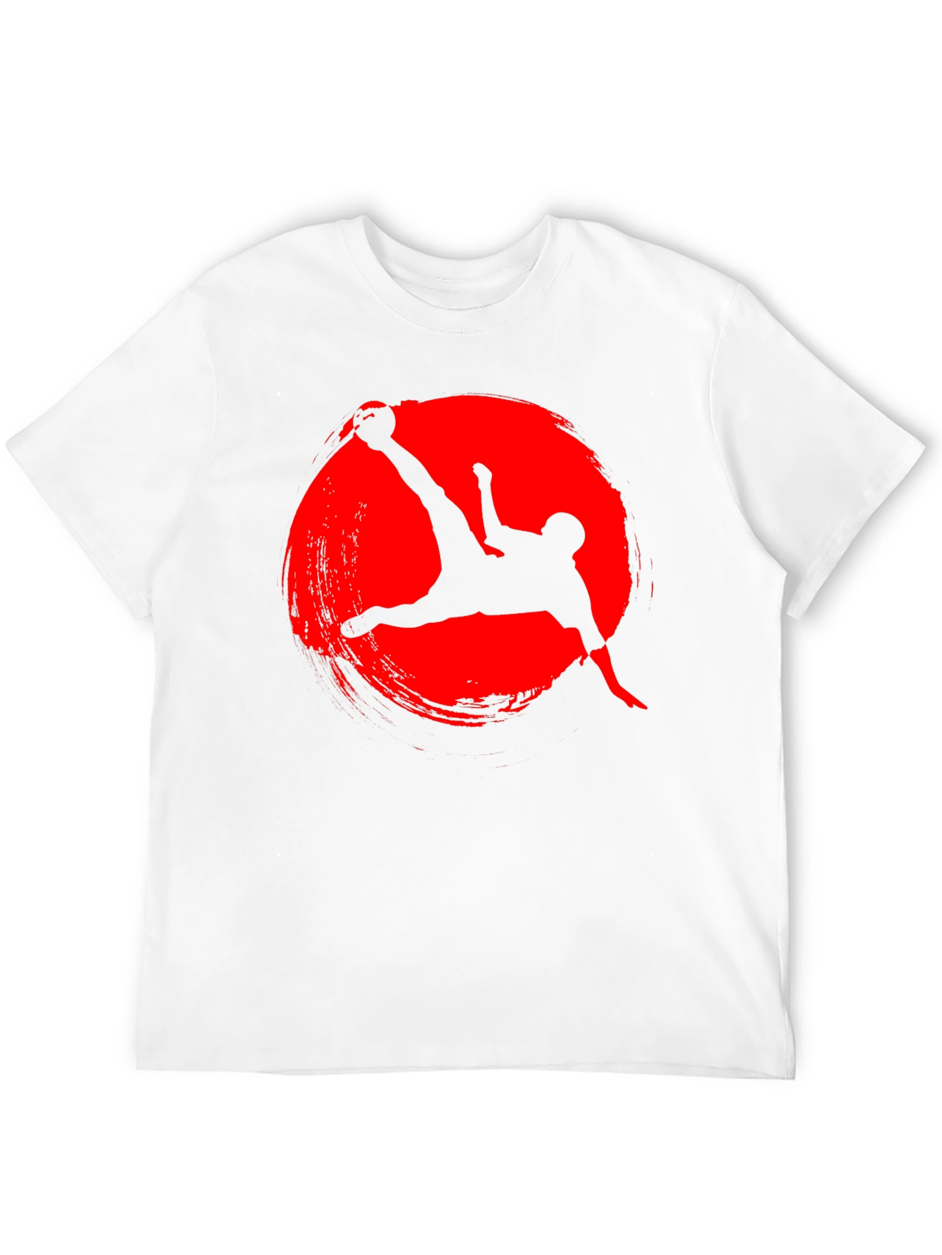 Soccer Kick Graphic Tee - Red Circle