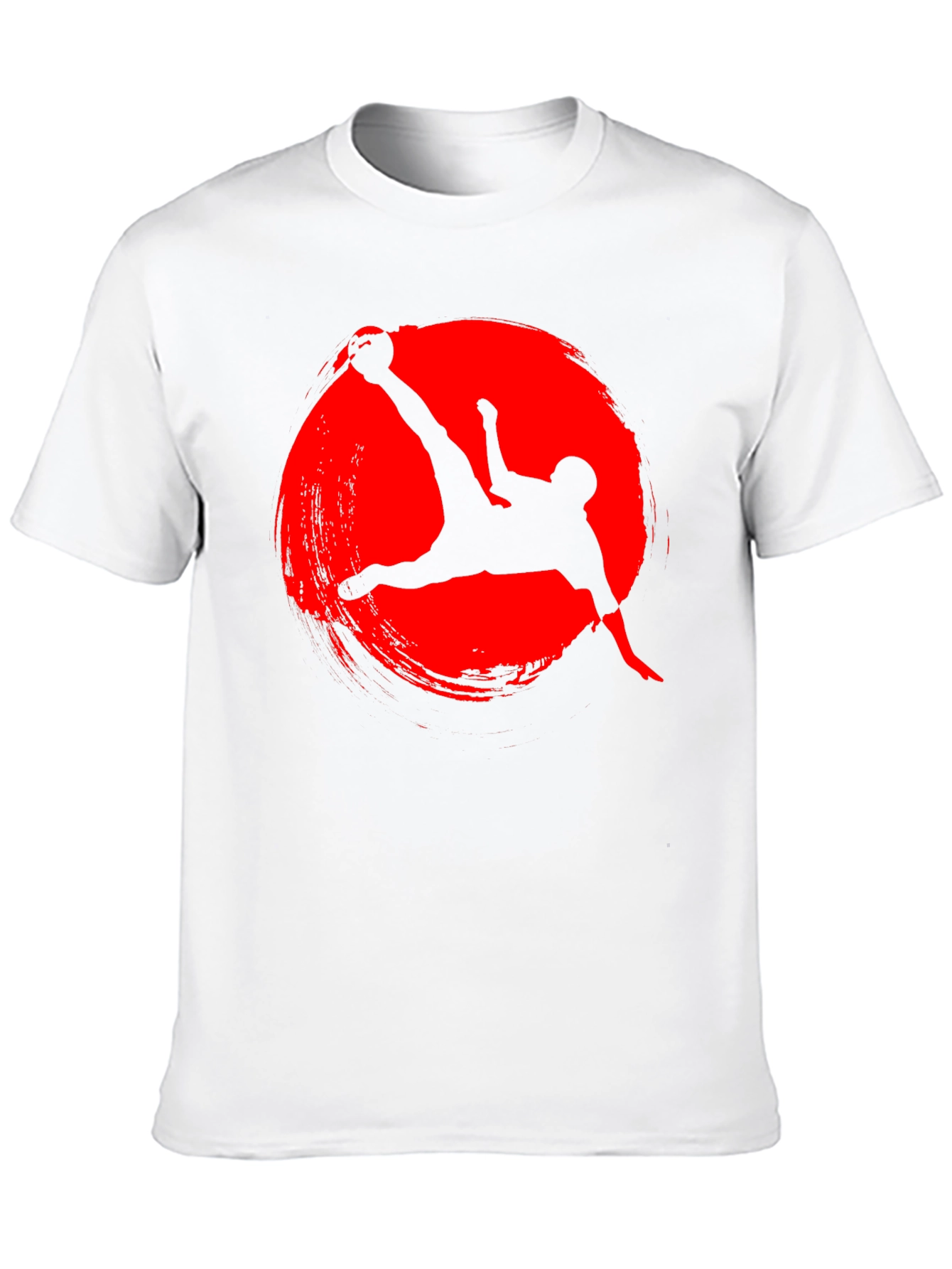 Soccer Kick Graphic Tee - Red Circle