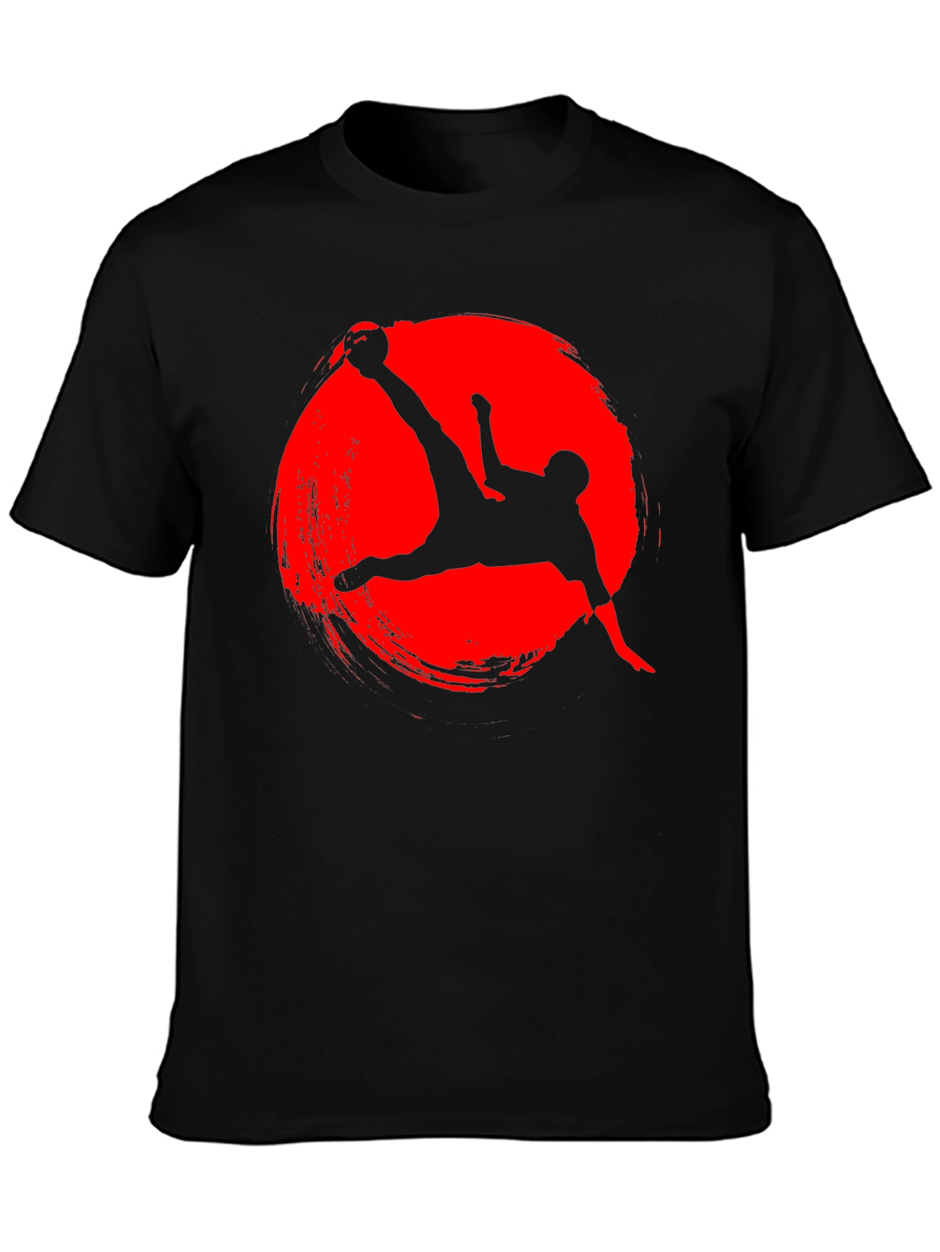 Soccer Kick Graphic Tee - Red Circle