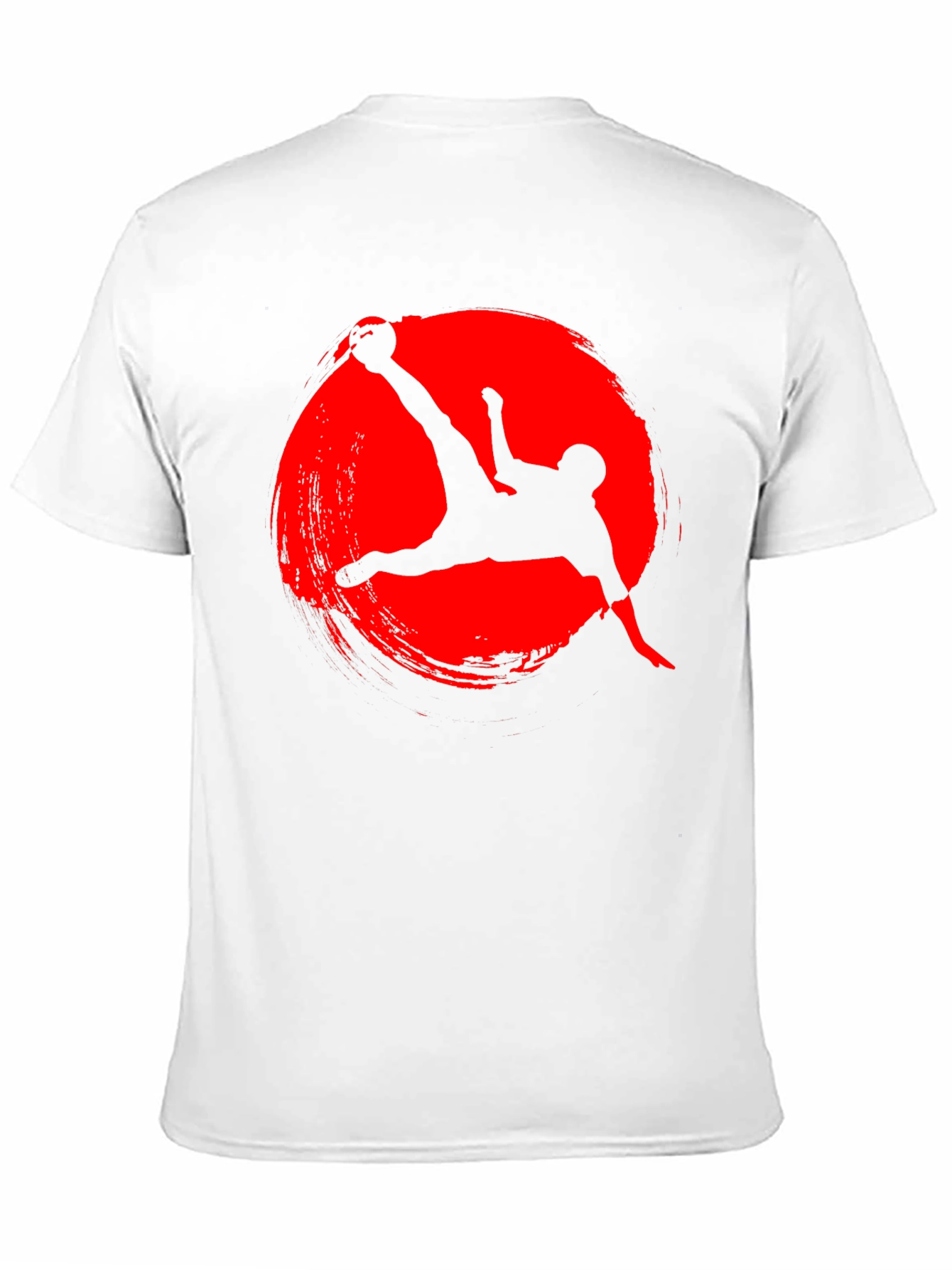 Soccer Kick Graphic Tee - Red Circle