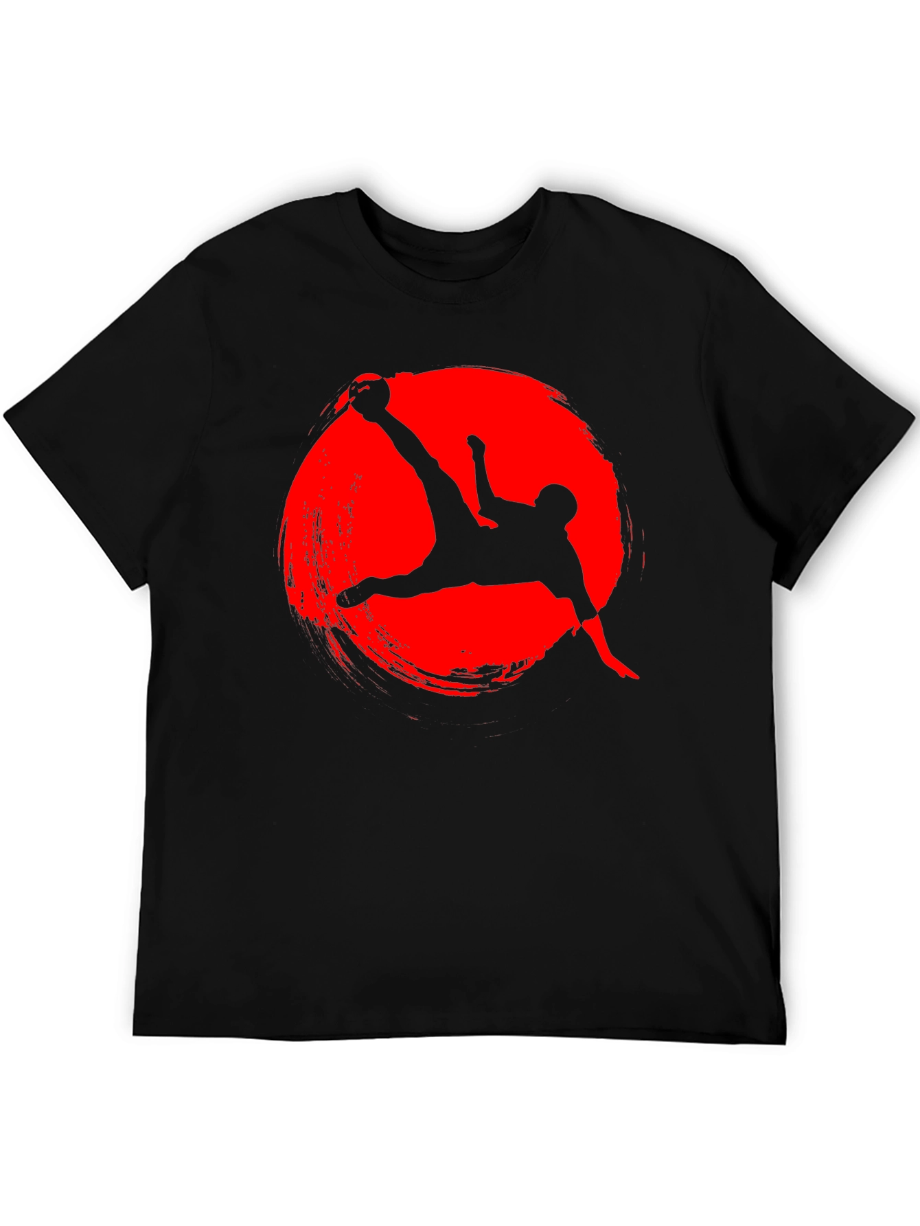 Soccer Kick Graphic Tee - Red Circle