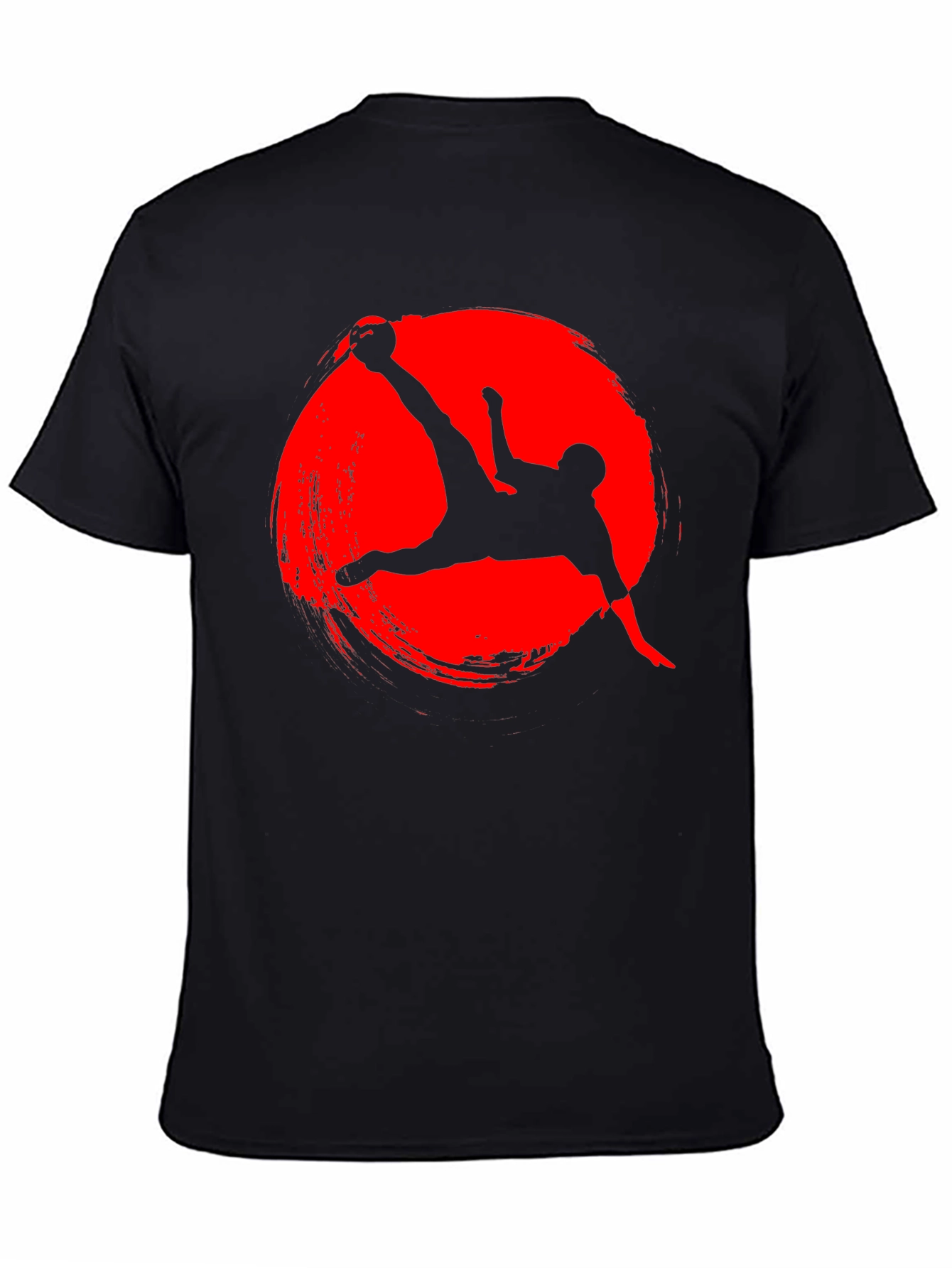 Soccer Kick Graphic Tee - Red Circle