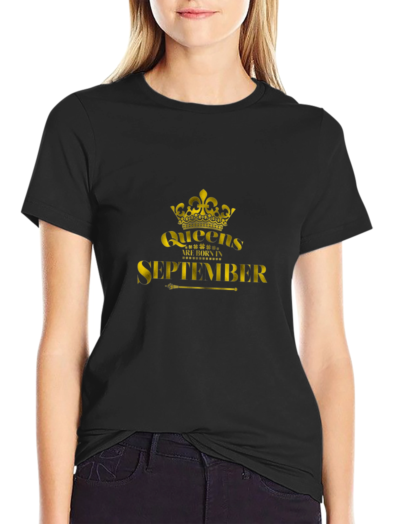 Queens are Born in September T-Shirt
