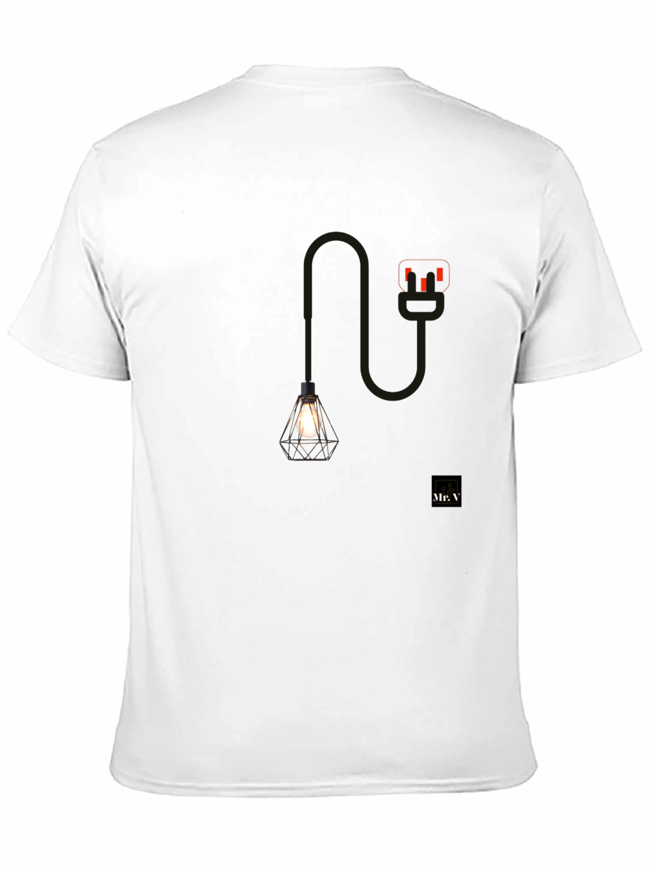 Unique Lamp Graphic T-Shirt