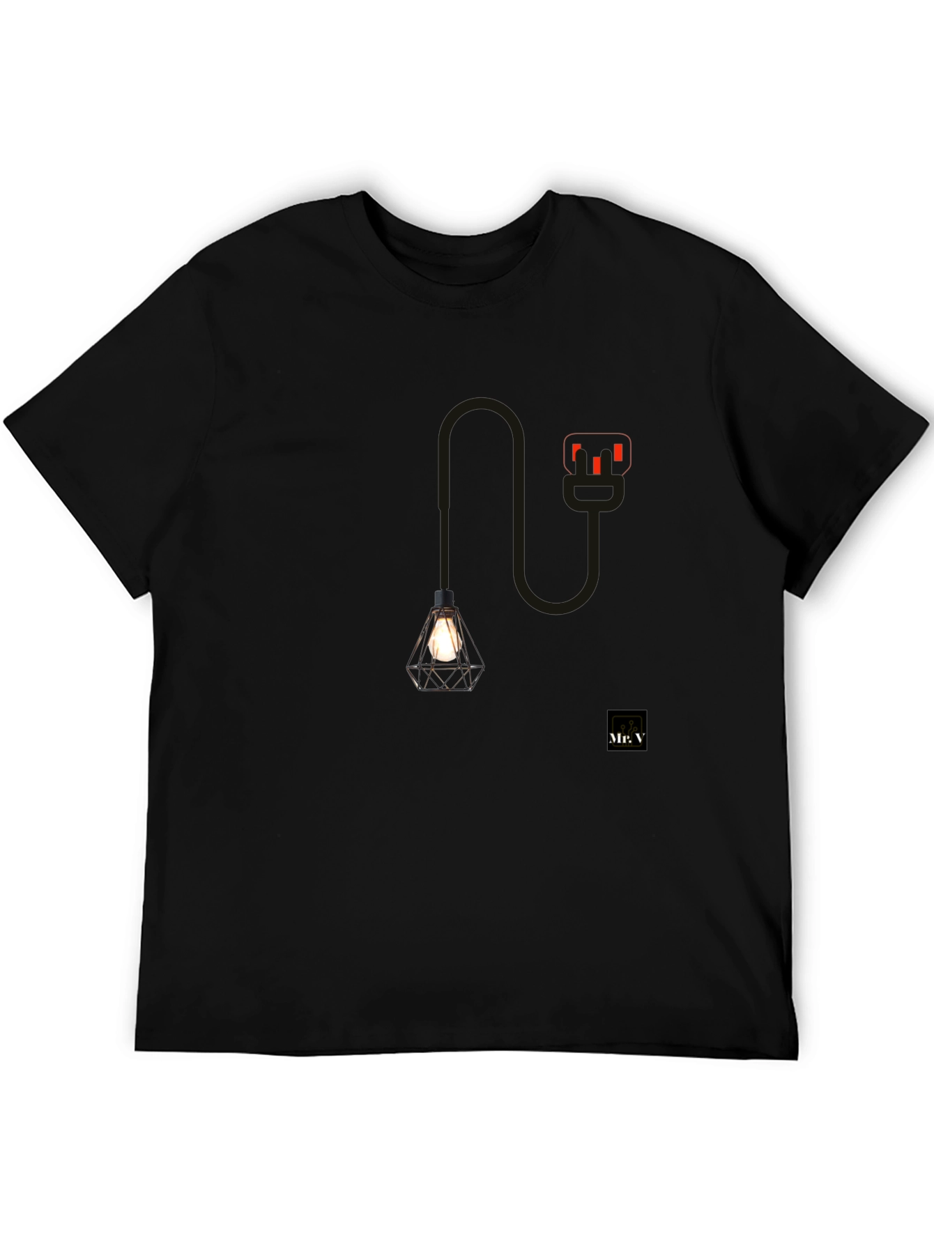 Unique Lamp Graphic T-Shirt