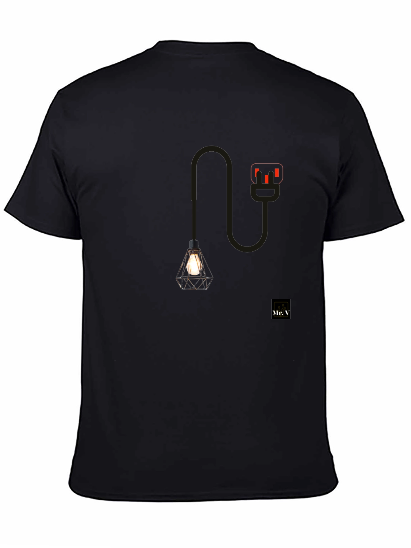 Unique Lamp Graphic T-Shirt