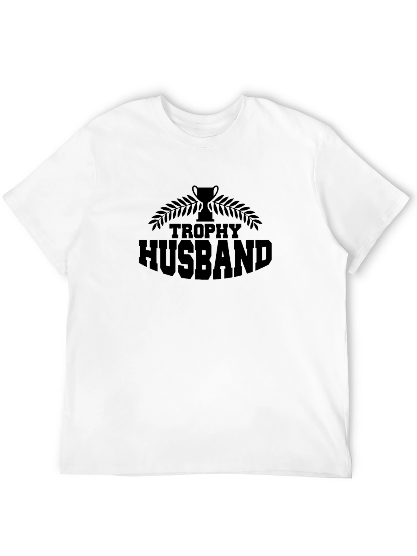 Trophy Husband Graphic Tee - Black