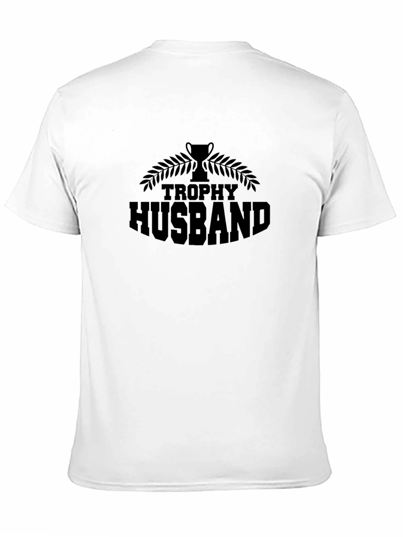 Trophy Husband Graphic Tee - Black