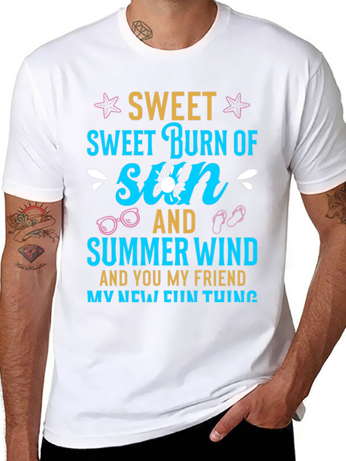 Sweet Sun & Summer Wind Graphic T-Shirt