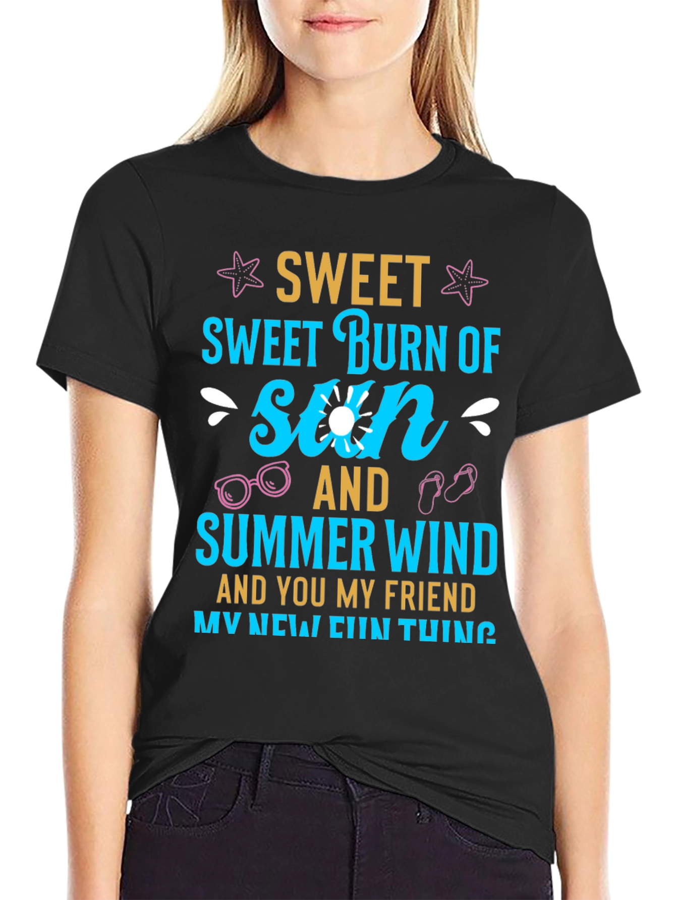 Sweet Sun & Summer Wind Graphic T-Shirt
