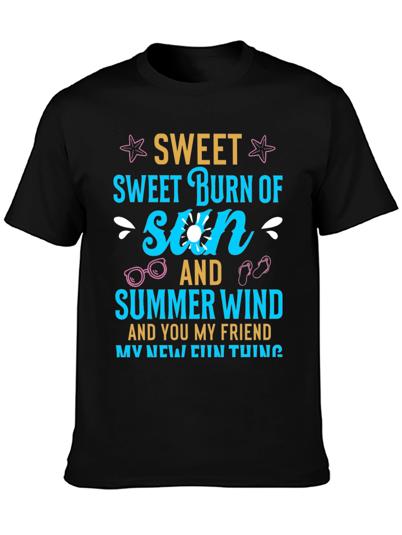 Sweet Sun & Summer Wind Graphic T-Shirt
