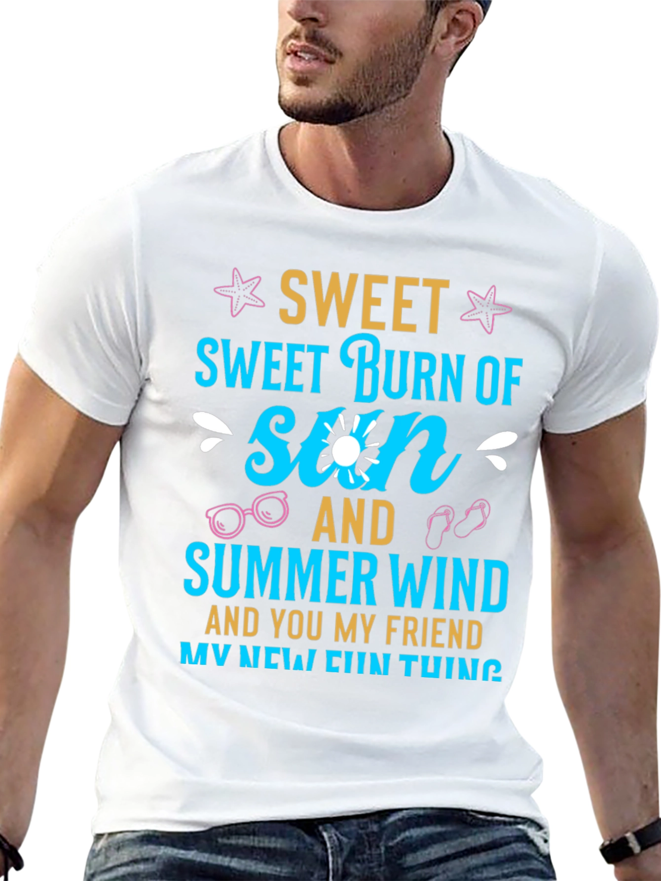 Sweet Sun & Summer Wind Graphic T-Shirt