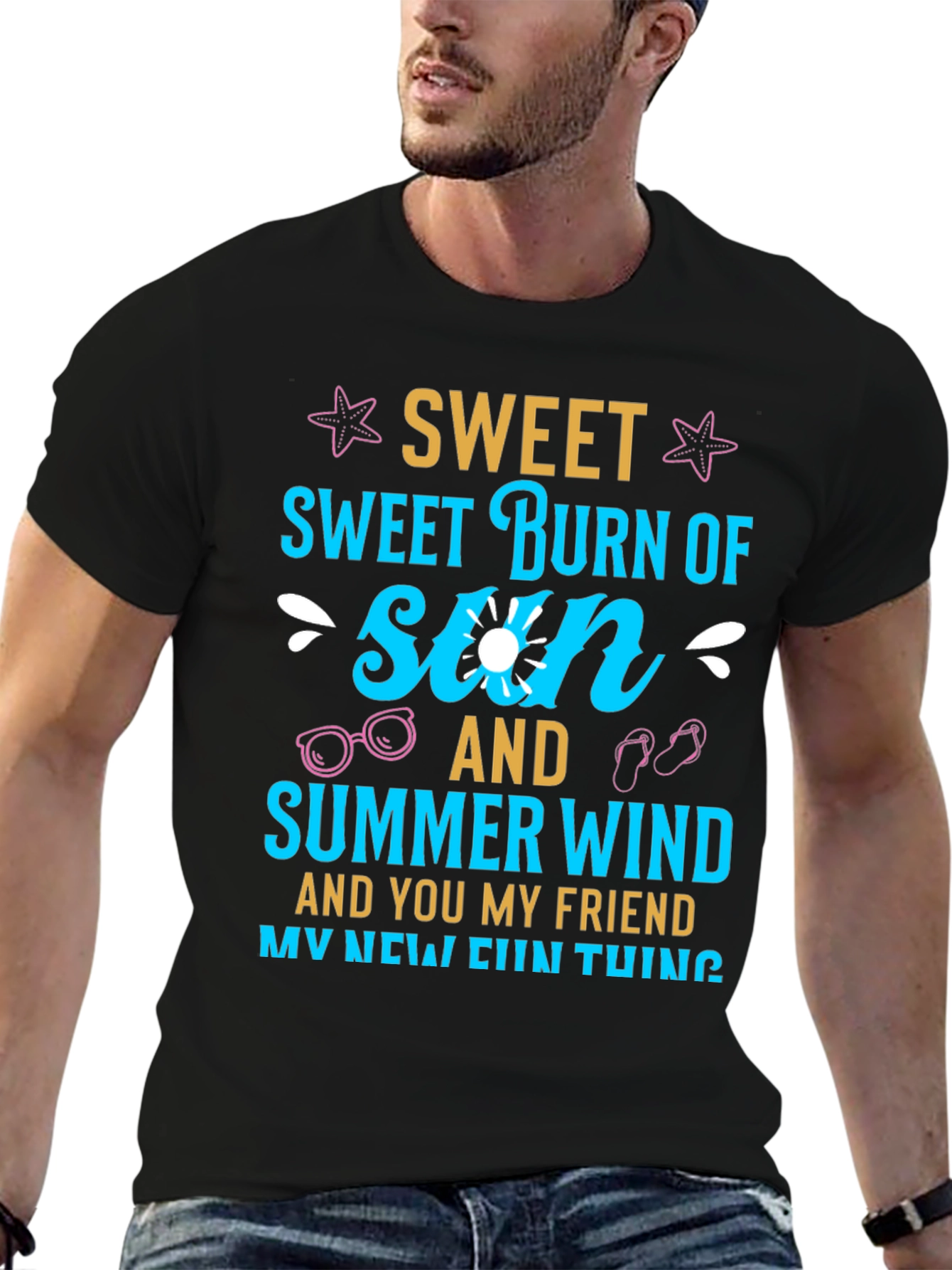 Sweet Sun & Summer Wind Graphic T-Shirt