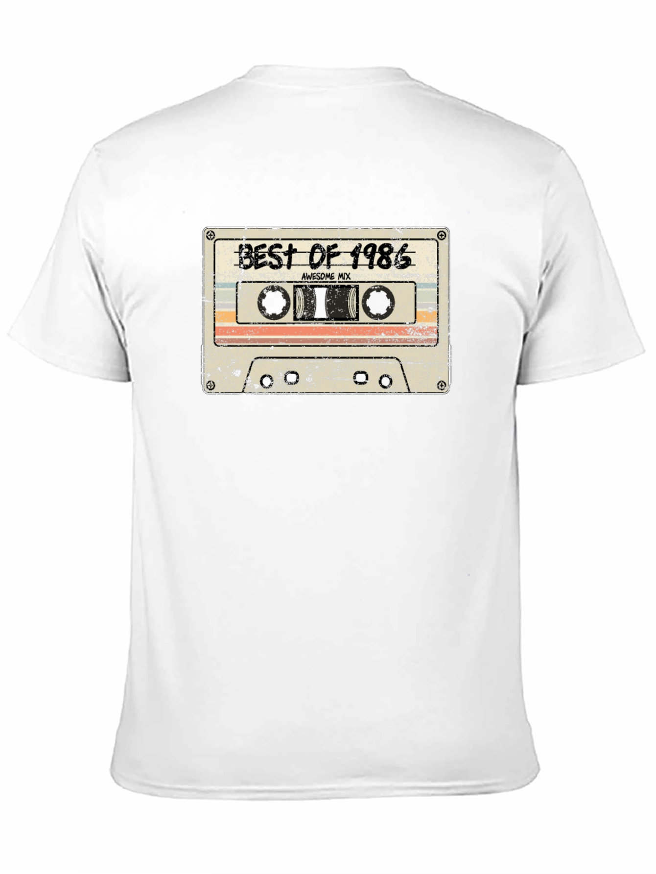 Best of 1986 Cassette Tape Graphic T-Shirt