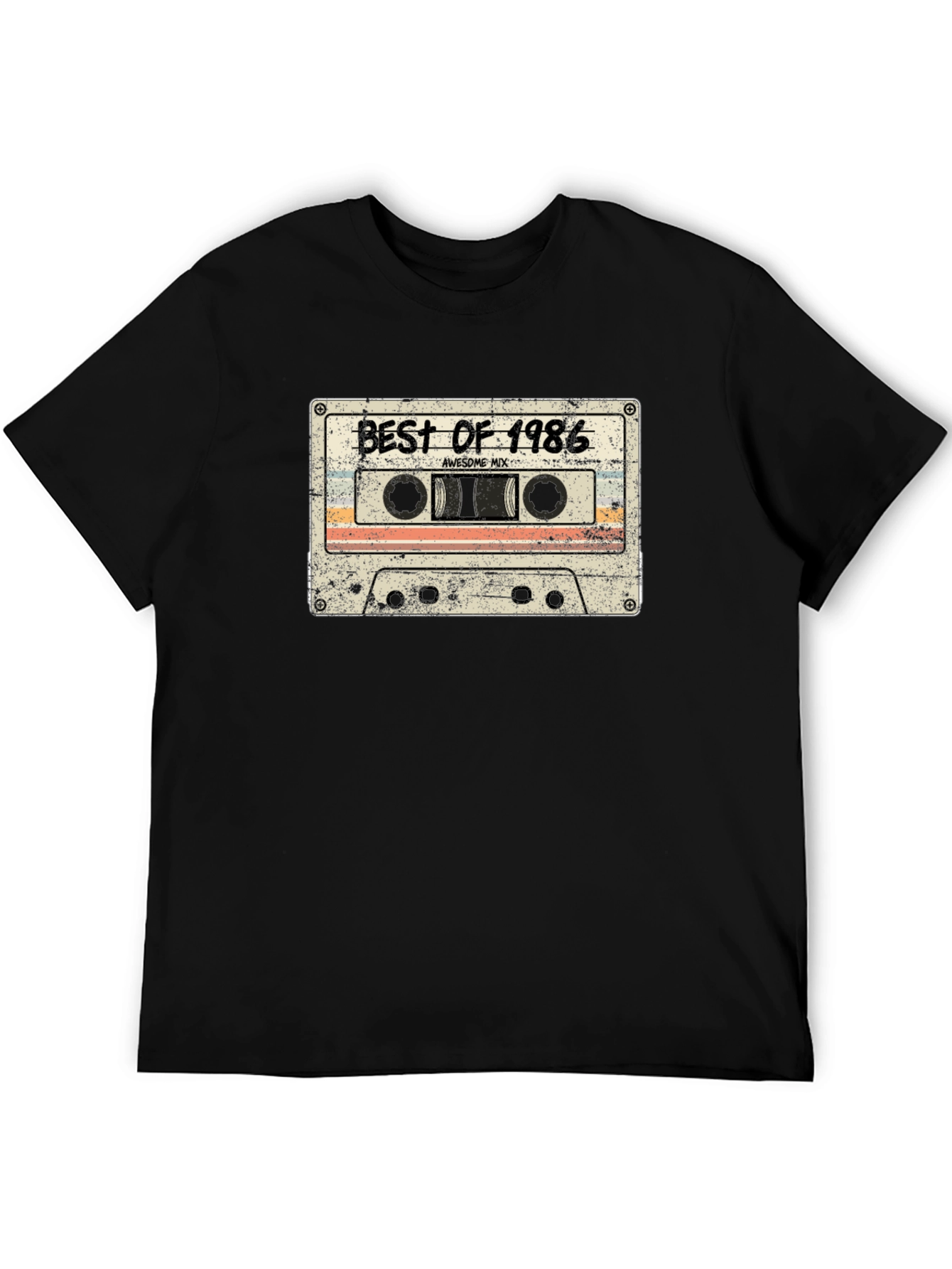 Best of 1986 Cassette Tape Graphic T-Shirt