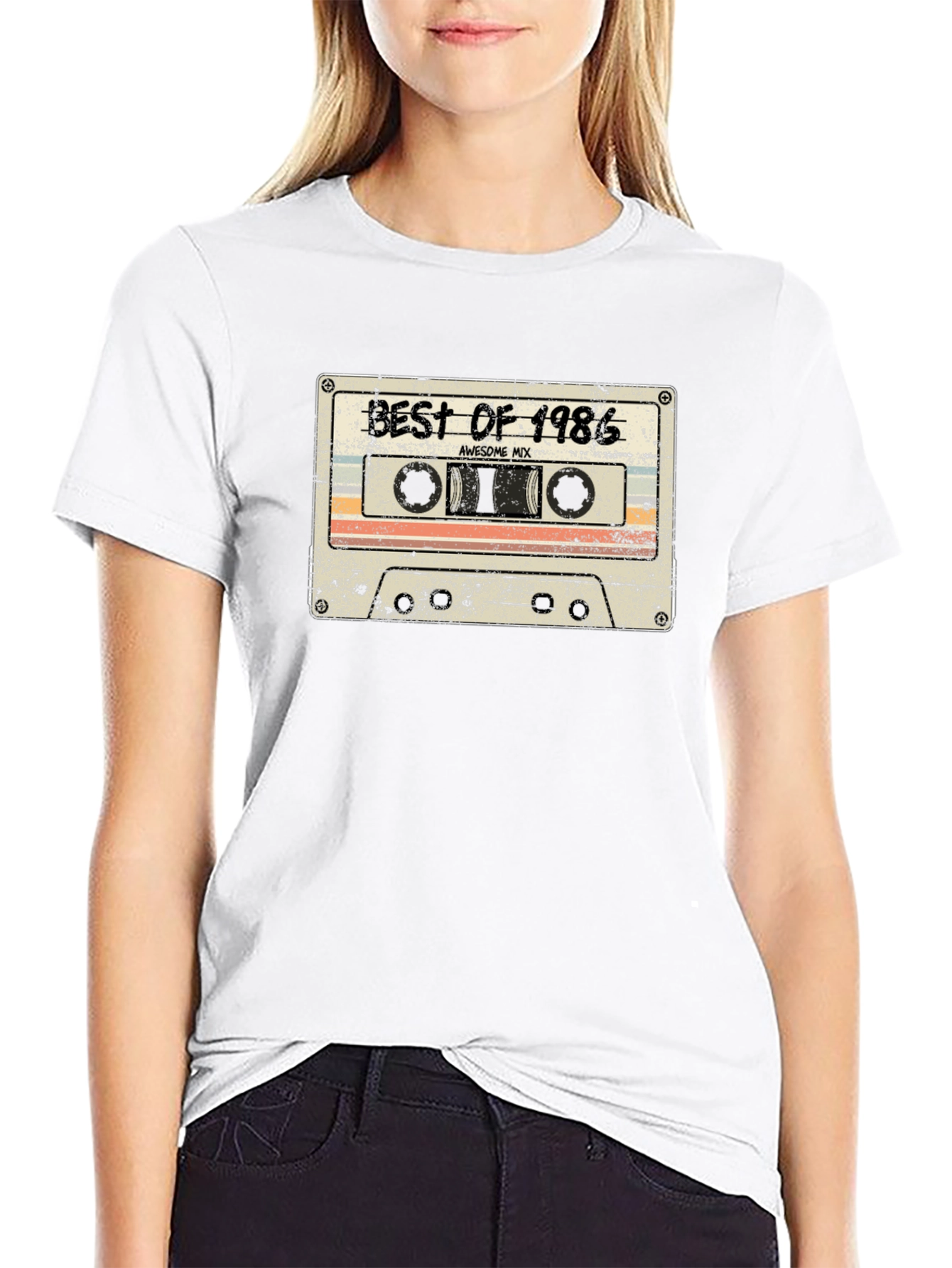 Best of 1986 Cassette Tape Graphic T-Shirt
