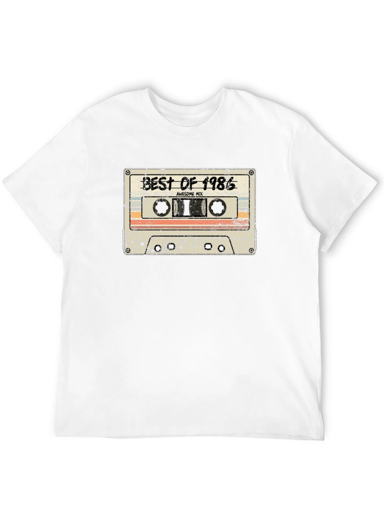 Best of 1986 Cassette Tape Graphic T-Shirt