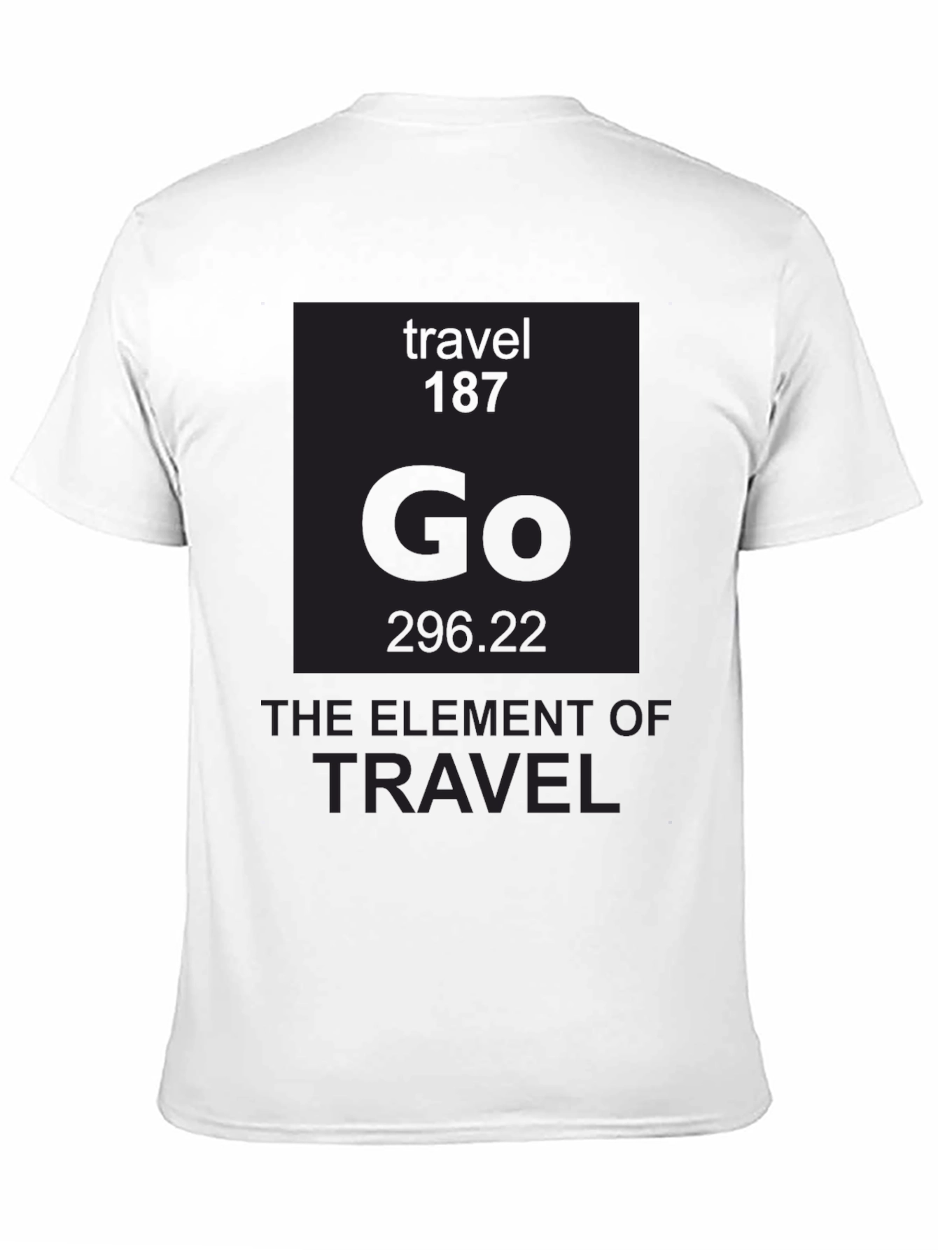 Travel Element Graphic T-Shirt - Black