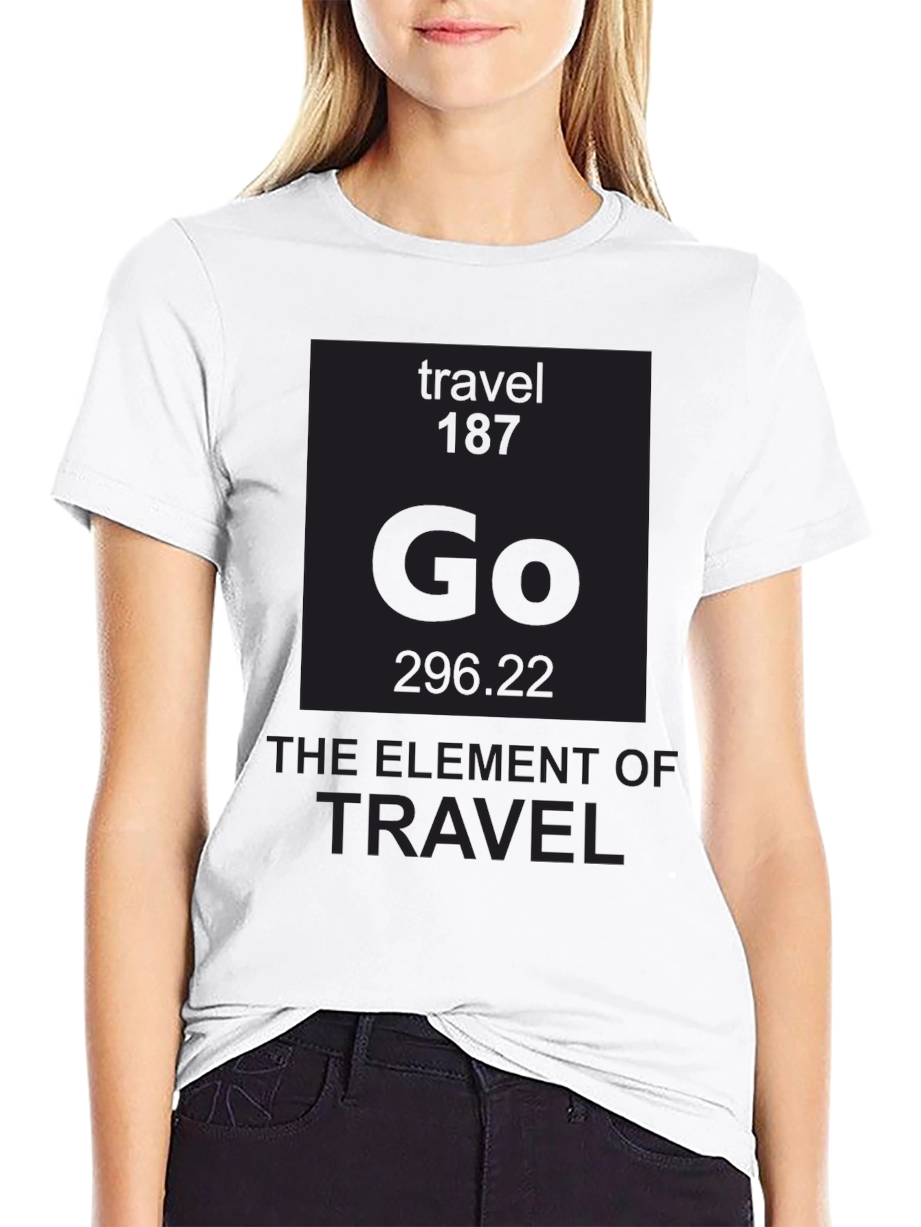 Travel Element Graphic T-Shirt - Black