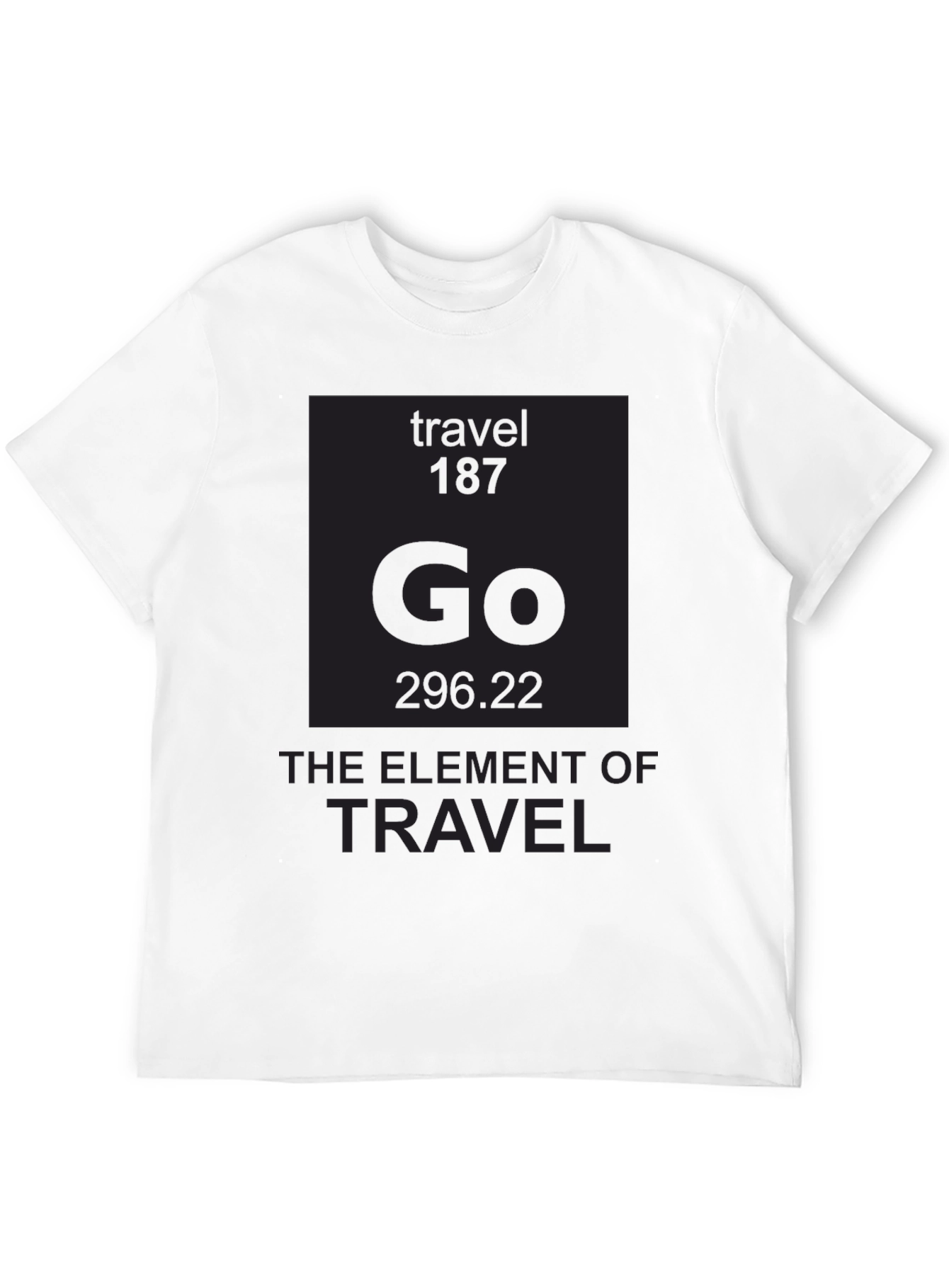 Travel Element Graphic T-Shirt - Black