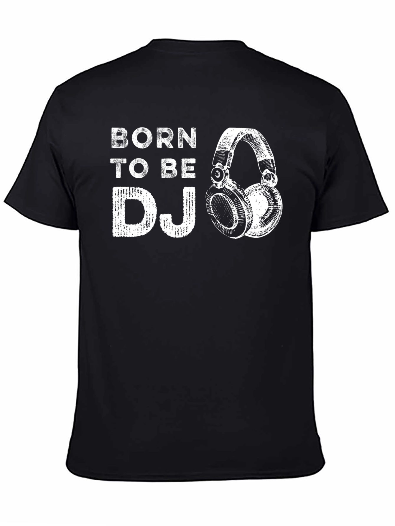 Born to Be DJ - Graphic Print T-Shirt