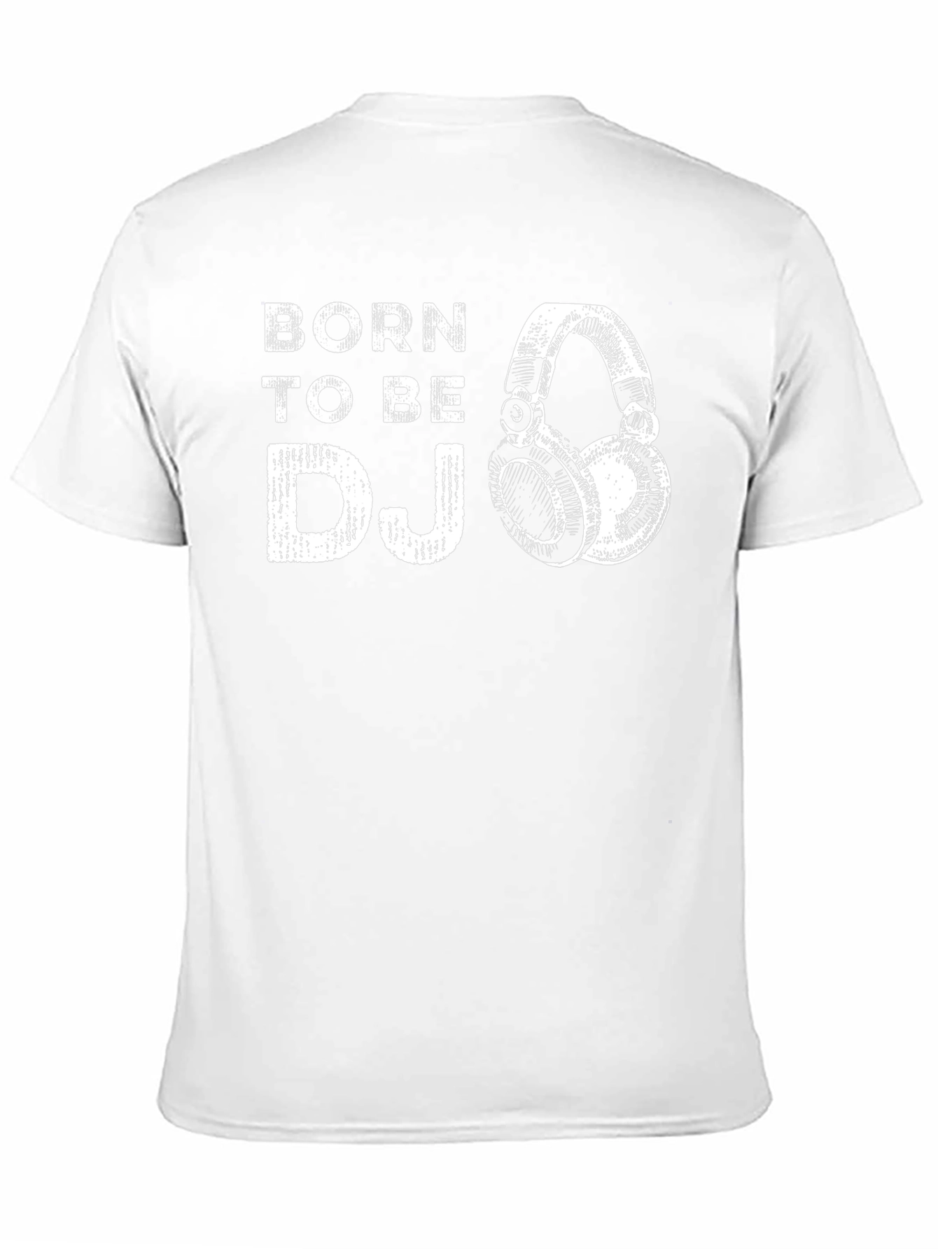 Born to Be DJ - Graphic Print T-Shirt