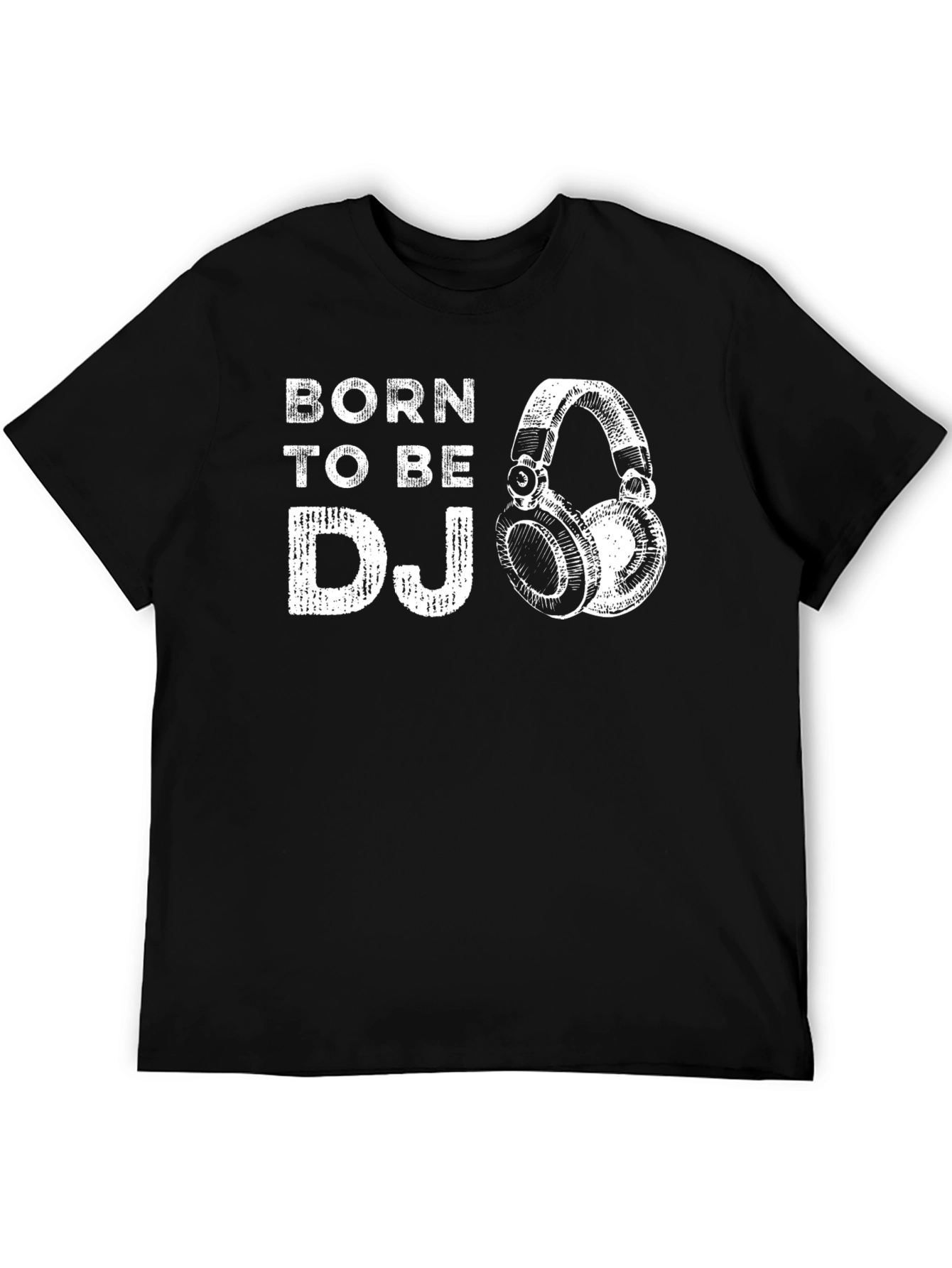 Born to Be DJ - Graphic Print T-Shirt