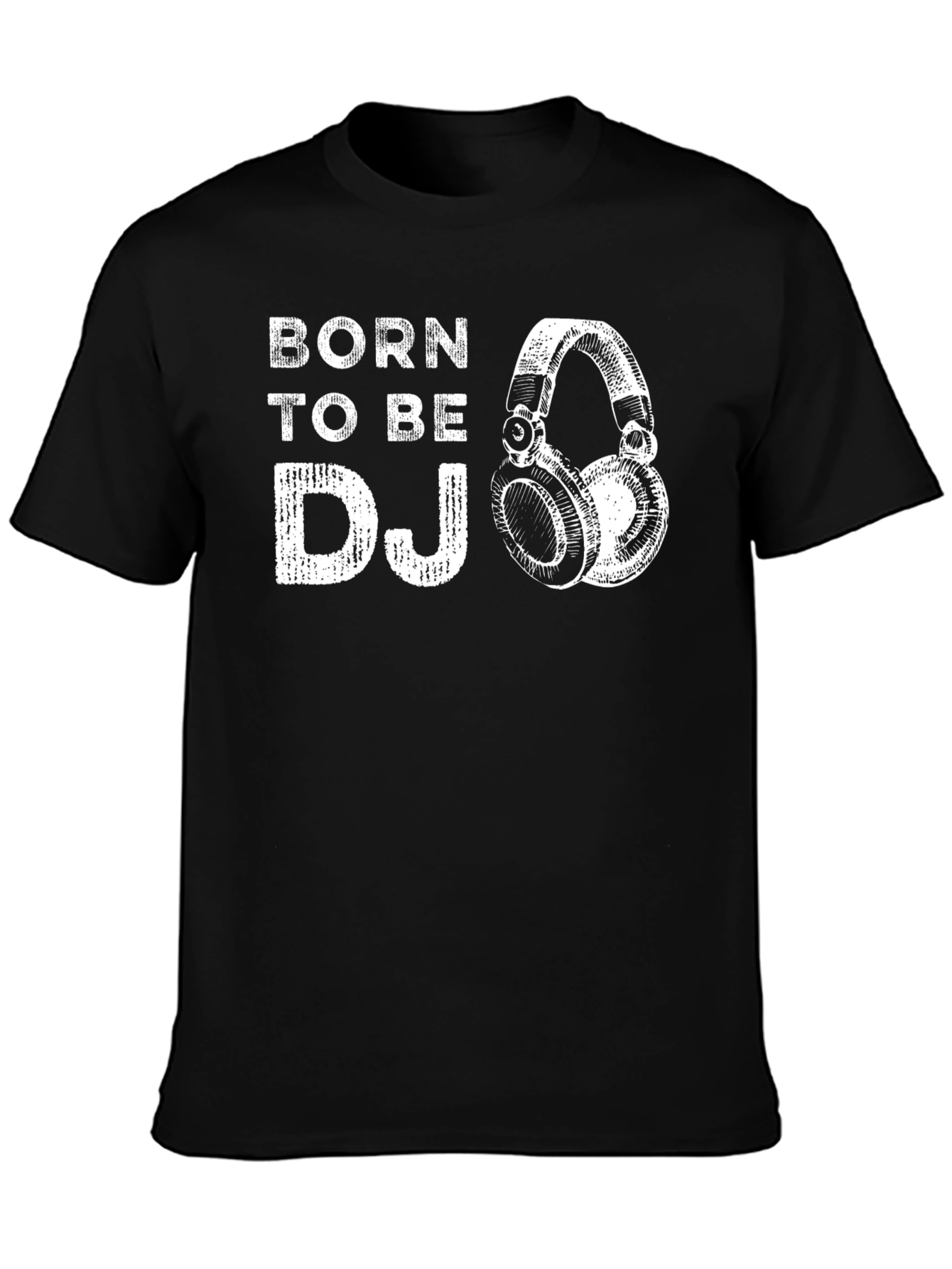 Born to Be DJ - Graphic Print T-Shirt