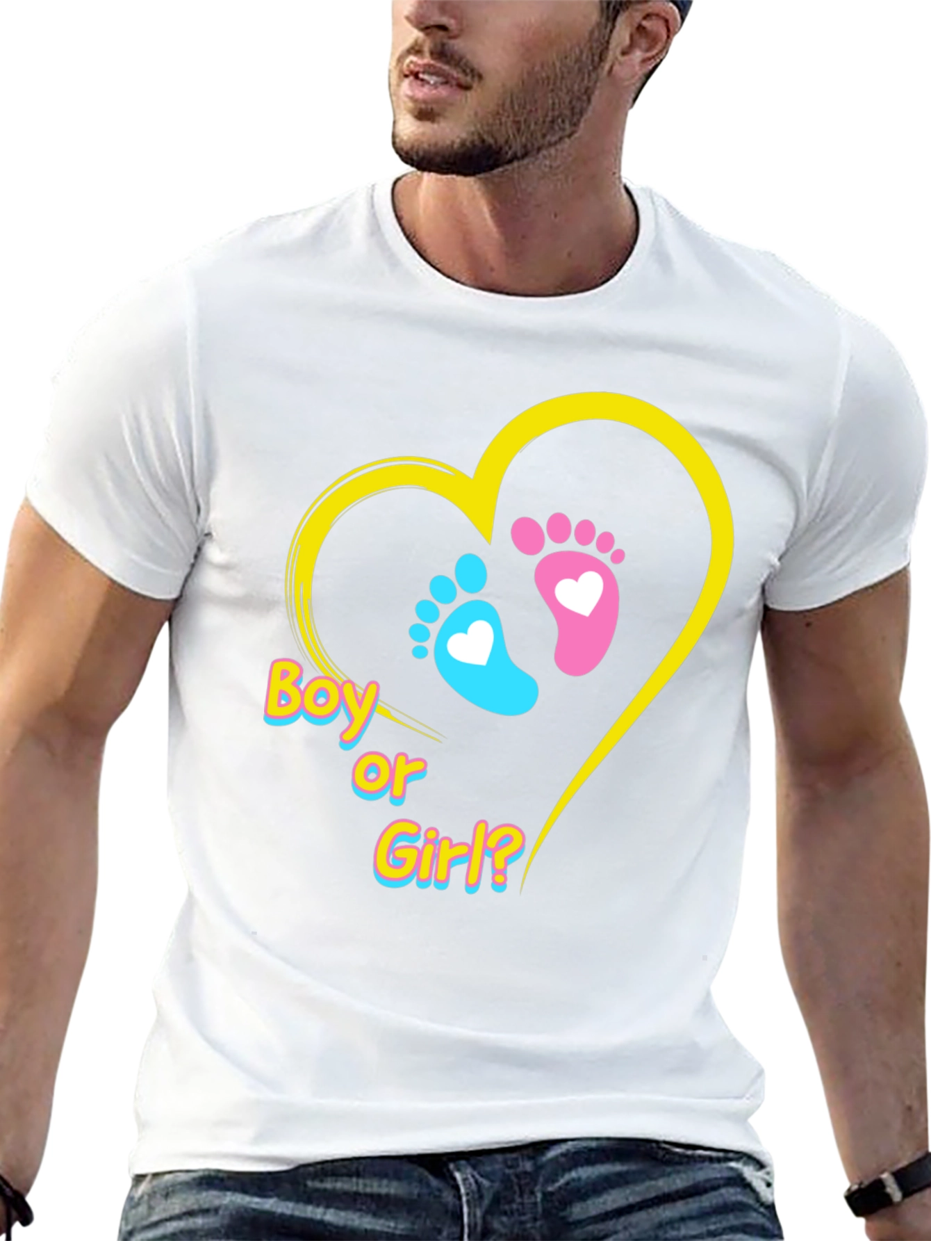 Boy or Girl? Gender Reveal T-Shirt