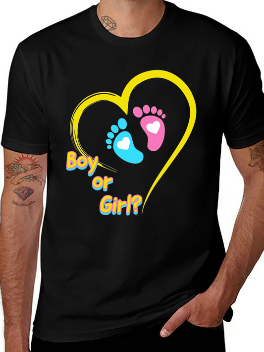 Boy or Girl? Gender Reveal T-Shirt