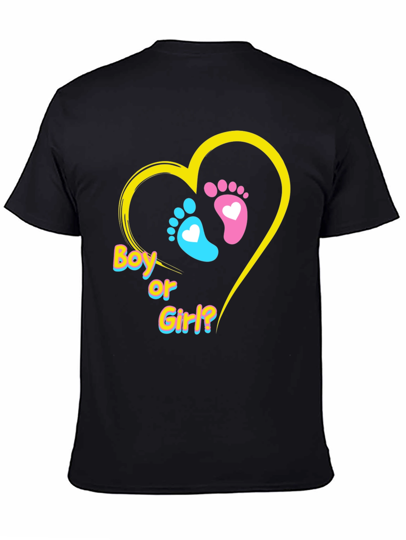 Boy or Girl? Gender Reveal T-Shirt
