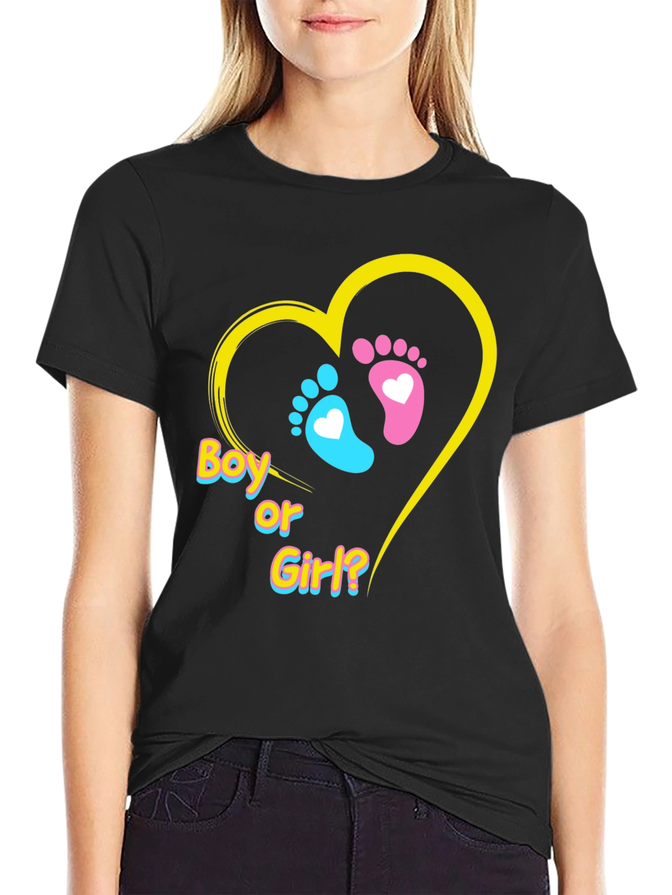 Boy or Girl? Gender Reveal T-Shirt