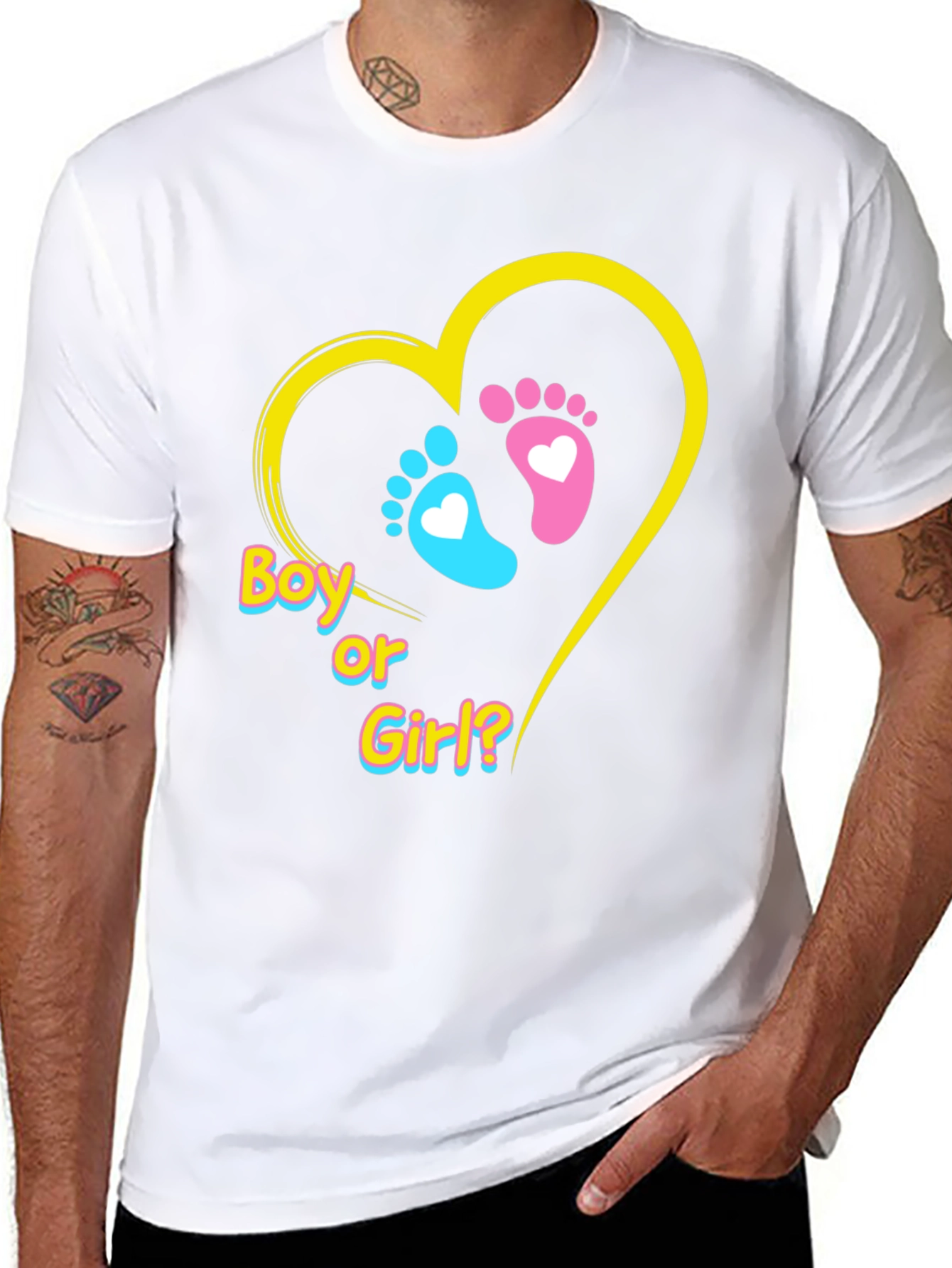 Boy or Girl? Gender Reveal T-Shirt