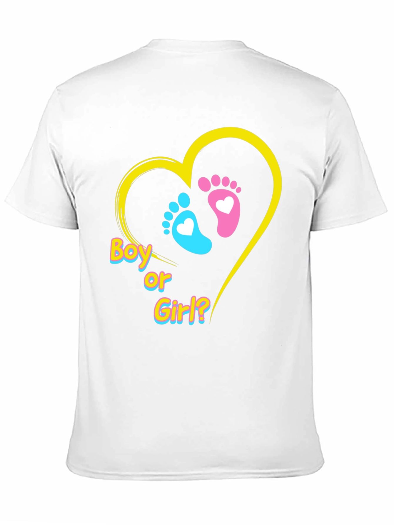 Boy or Girl? Gender Reveal T-Shirt