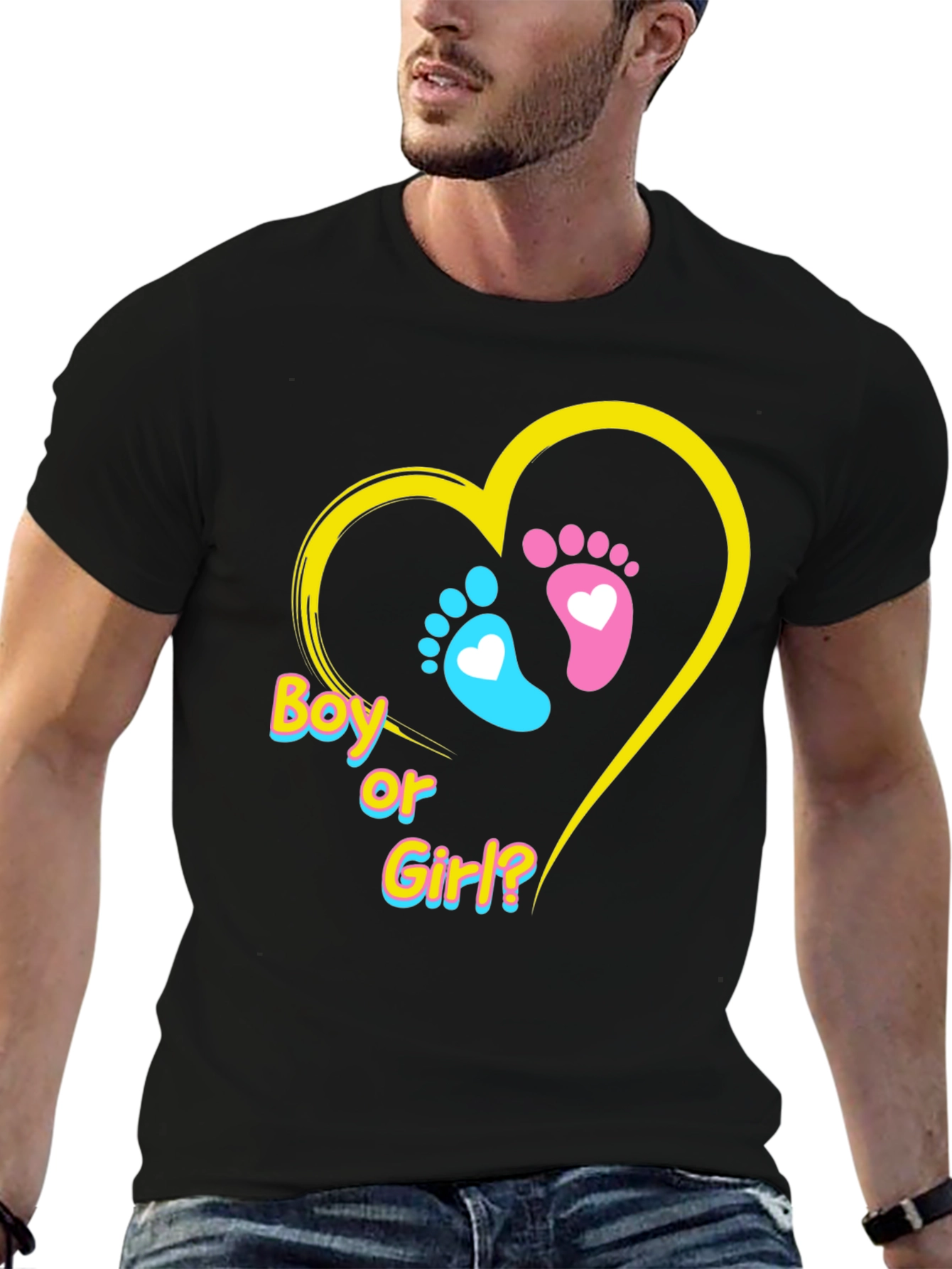 Boy or Girl? Gender Reveal T-Shirt