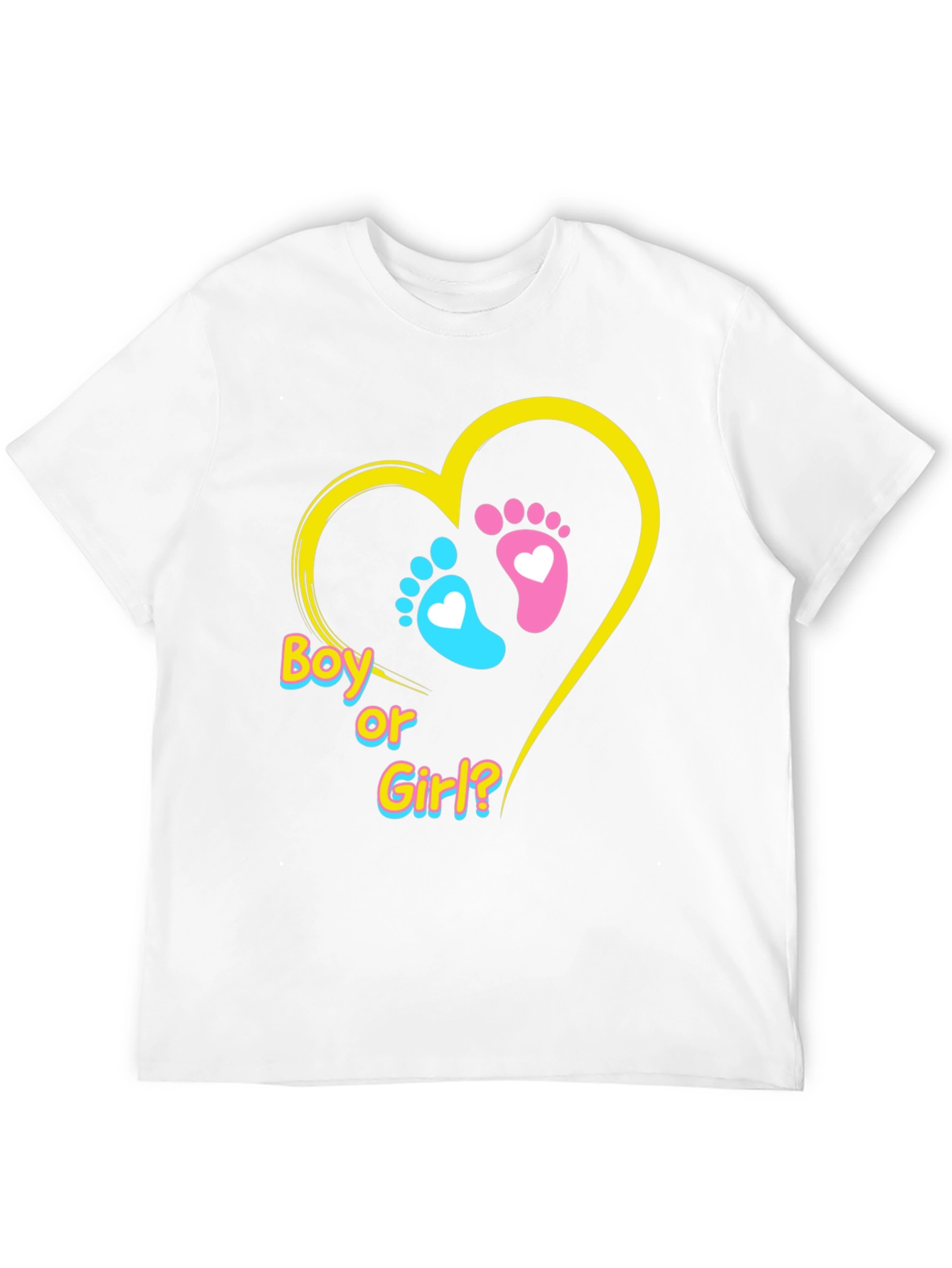 Boy or Girl? Gender Reveal T-Shirt