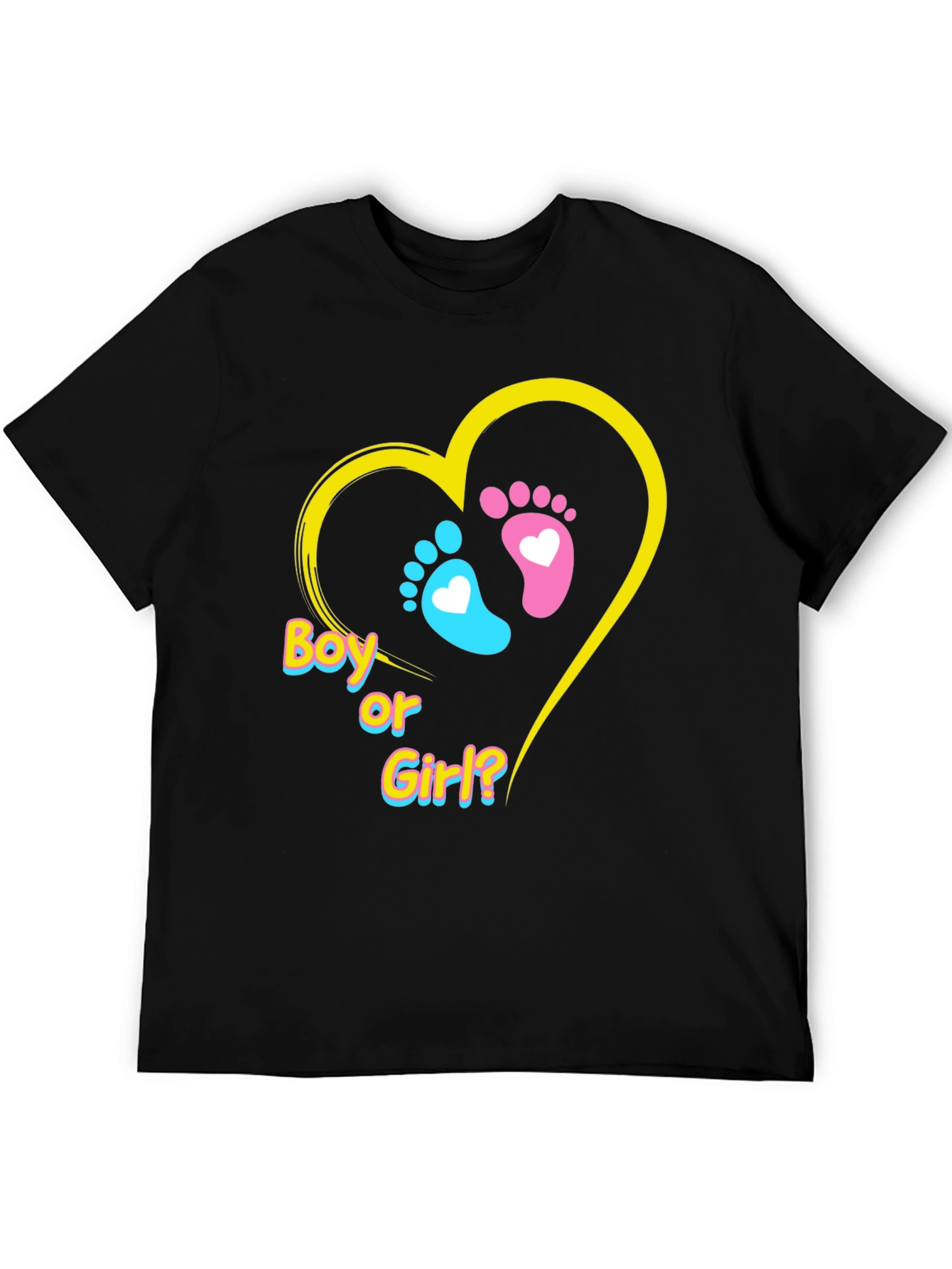 Boy or Girl? Gender Reveal T-Shirt