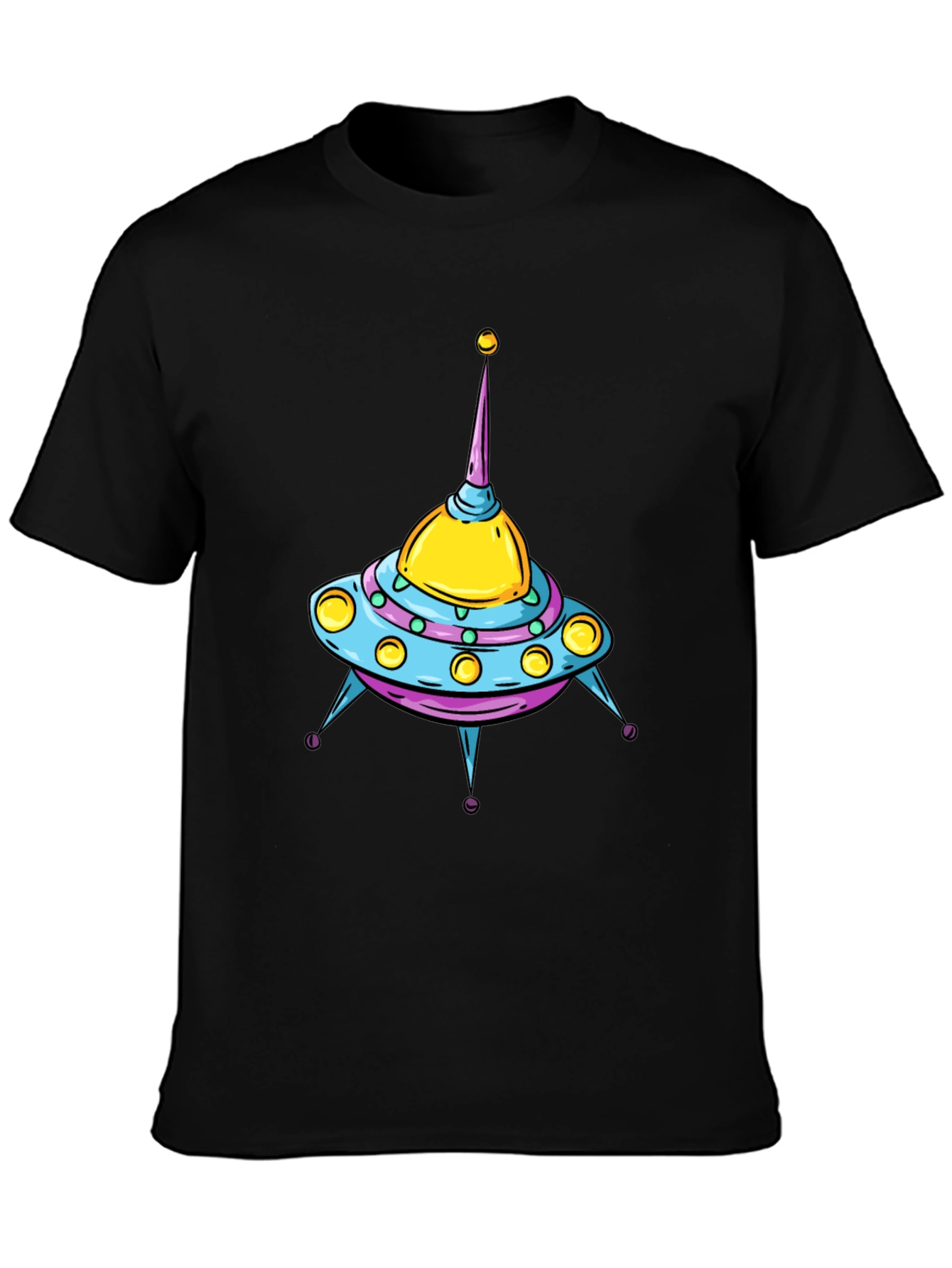 UFO Graphic T-Shirt - Space Adventure Tee
