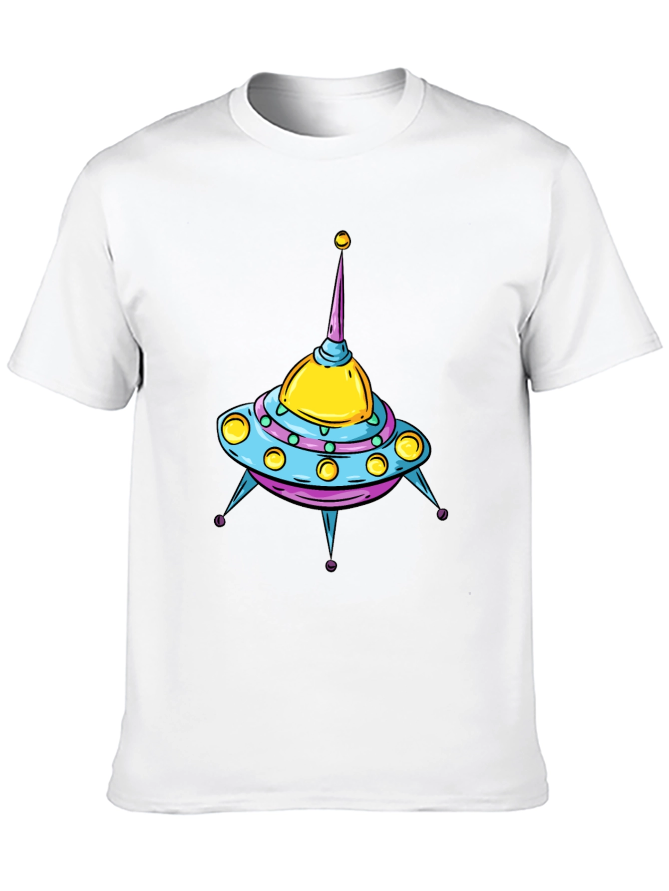 UFO Graphic T-Shirt - Space Adventure Tee
