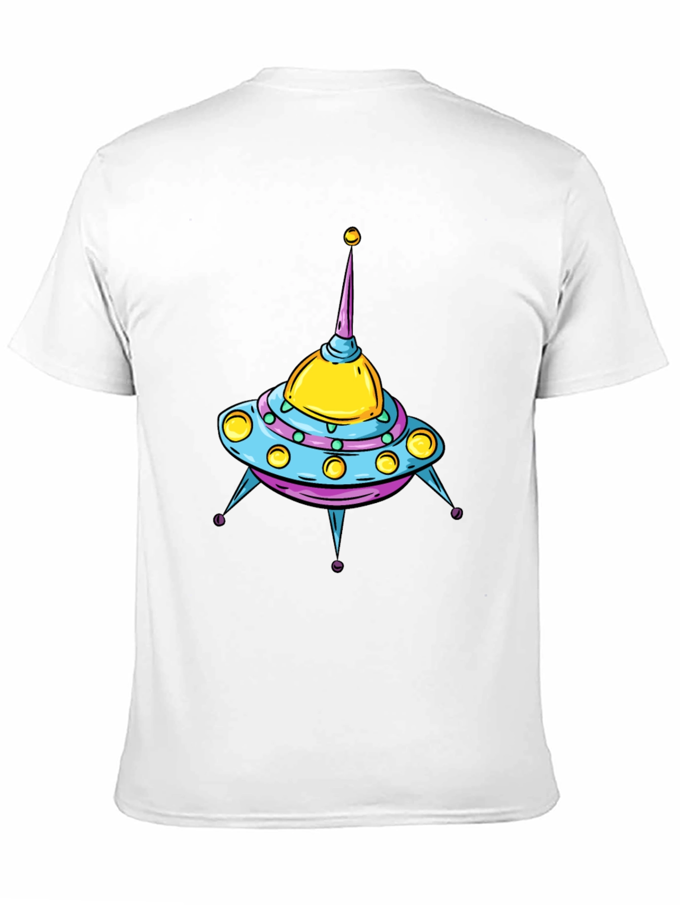 UFO Graphic T-Shirt - Space Adventure Tee