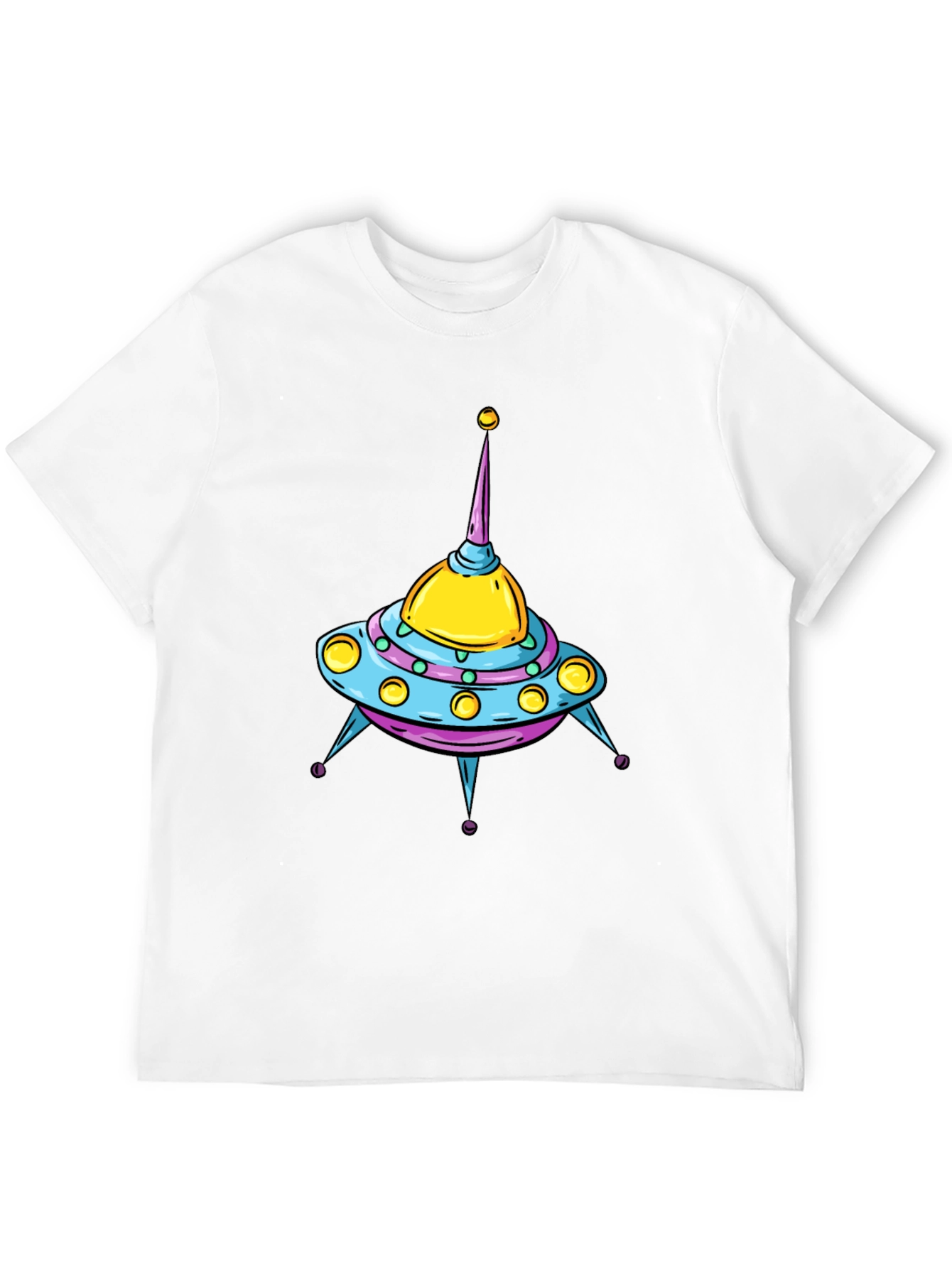 UFO Graphic T-Shirt - Space Adventure Tee