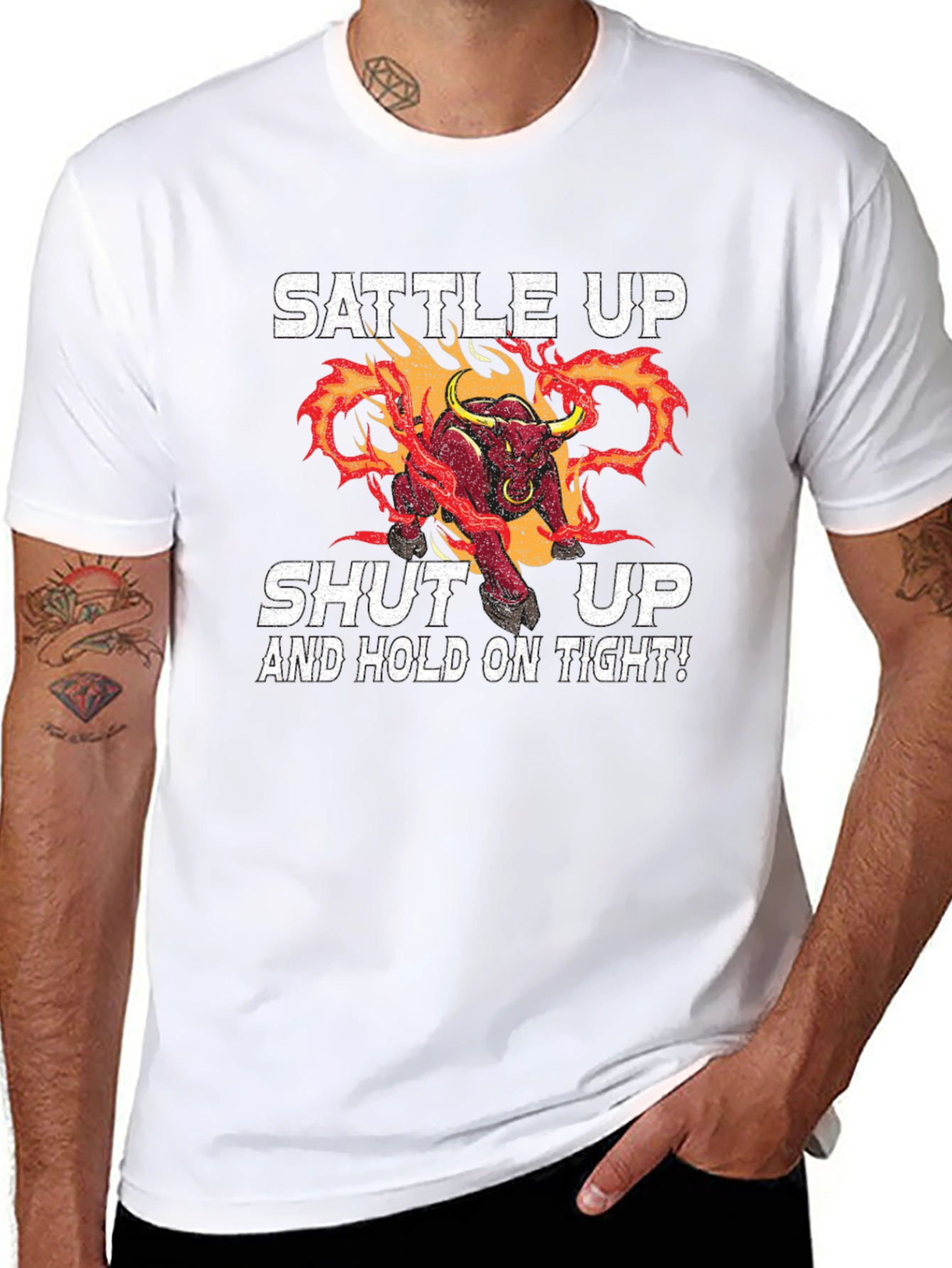 Sattle Up Graphic Tee