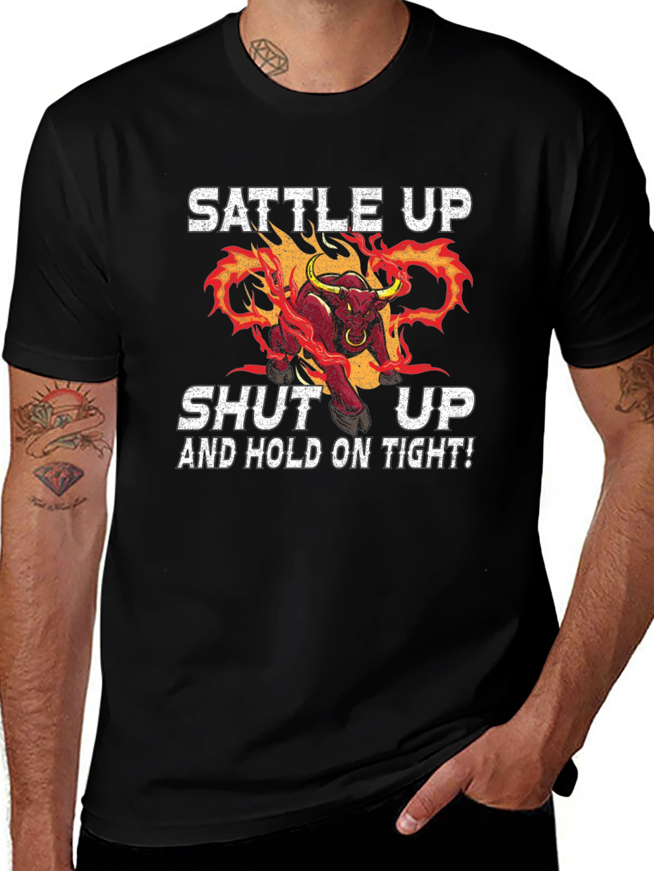 Sattle Up Graphic Tee
