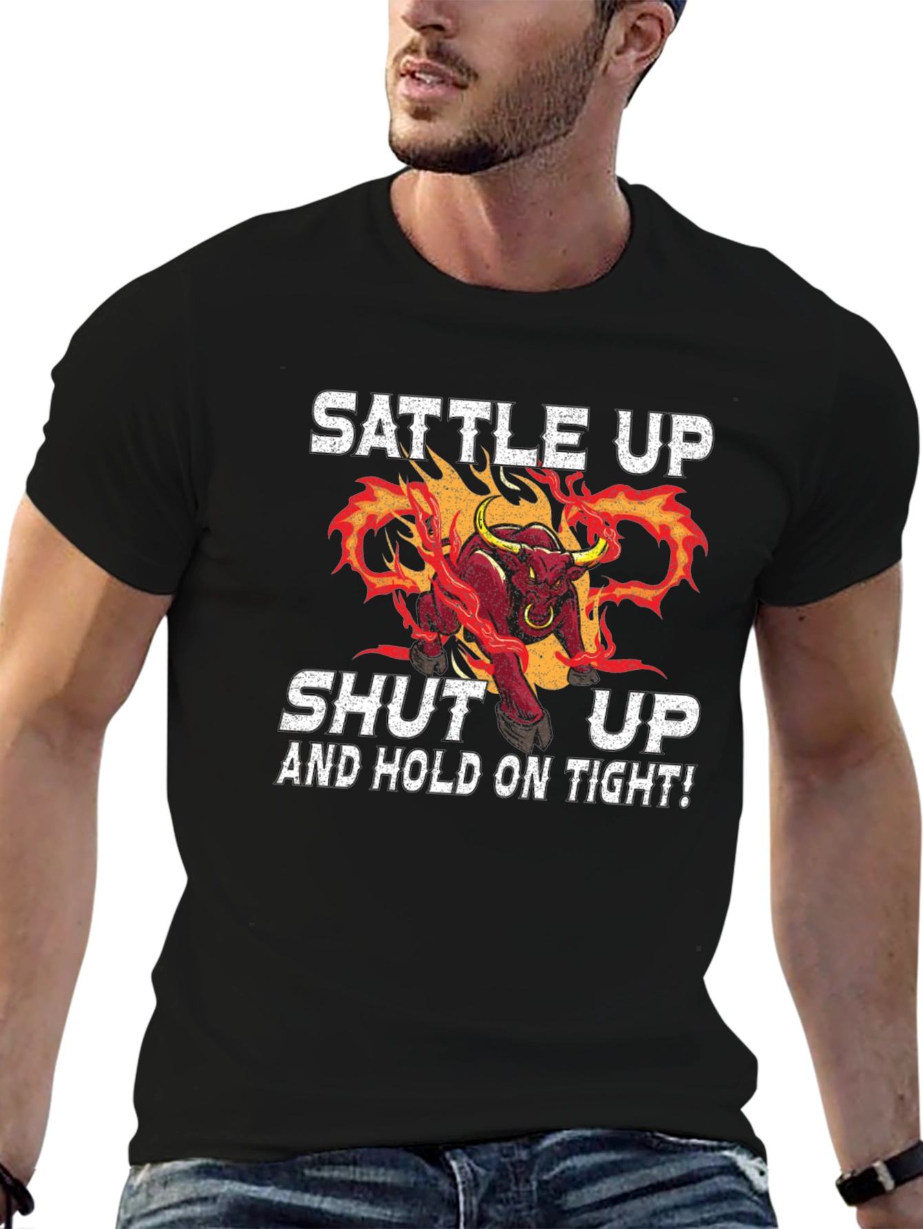 Sattle Up Graphic Tee