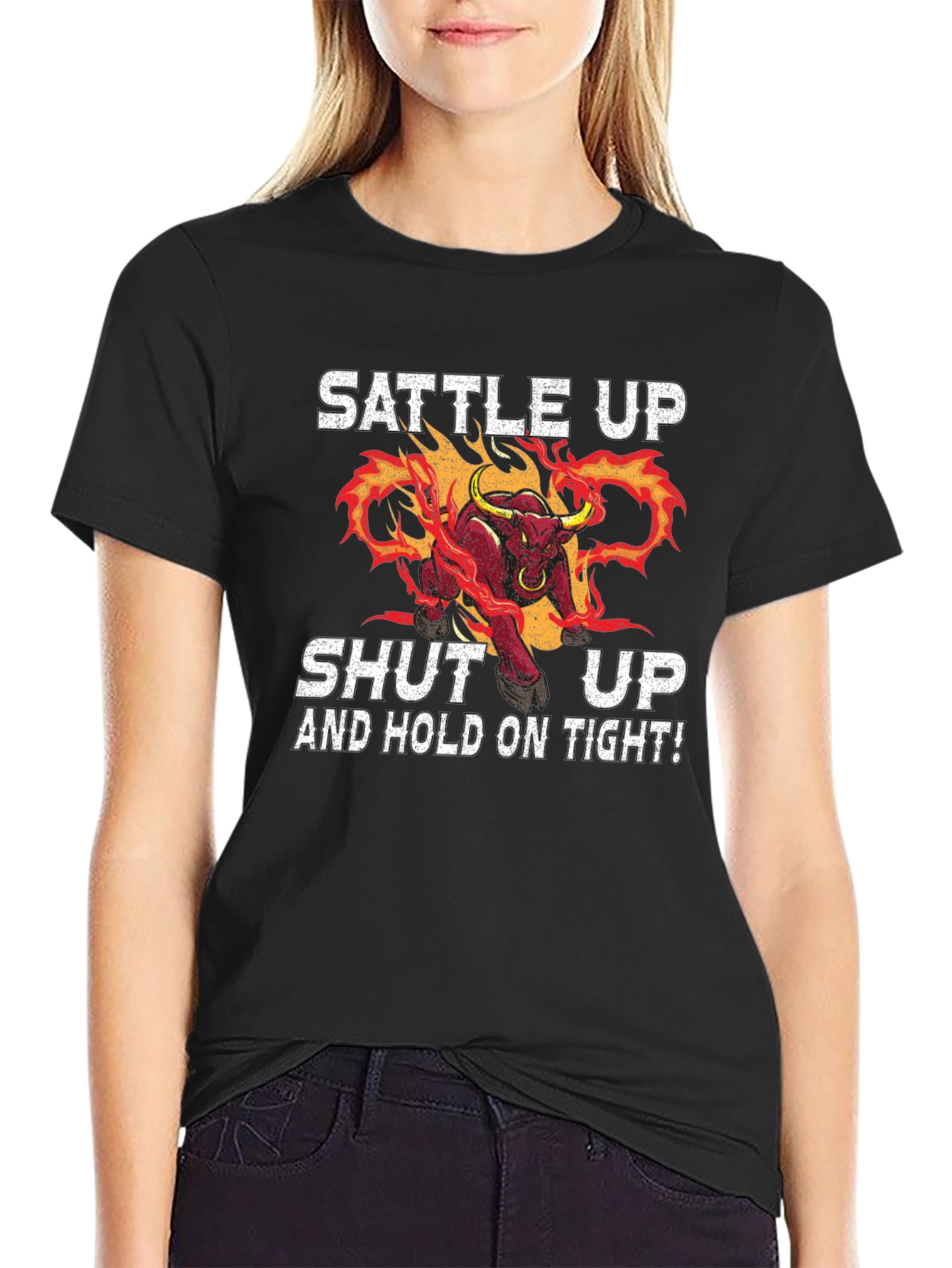 Sattle Up Graphic Tee
