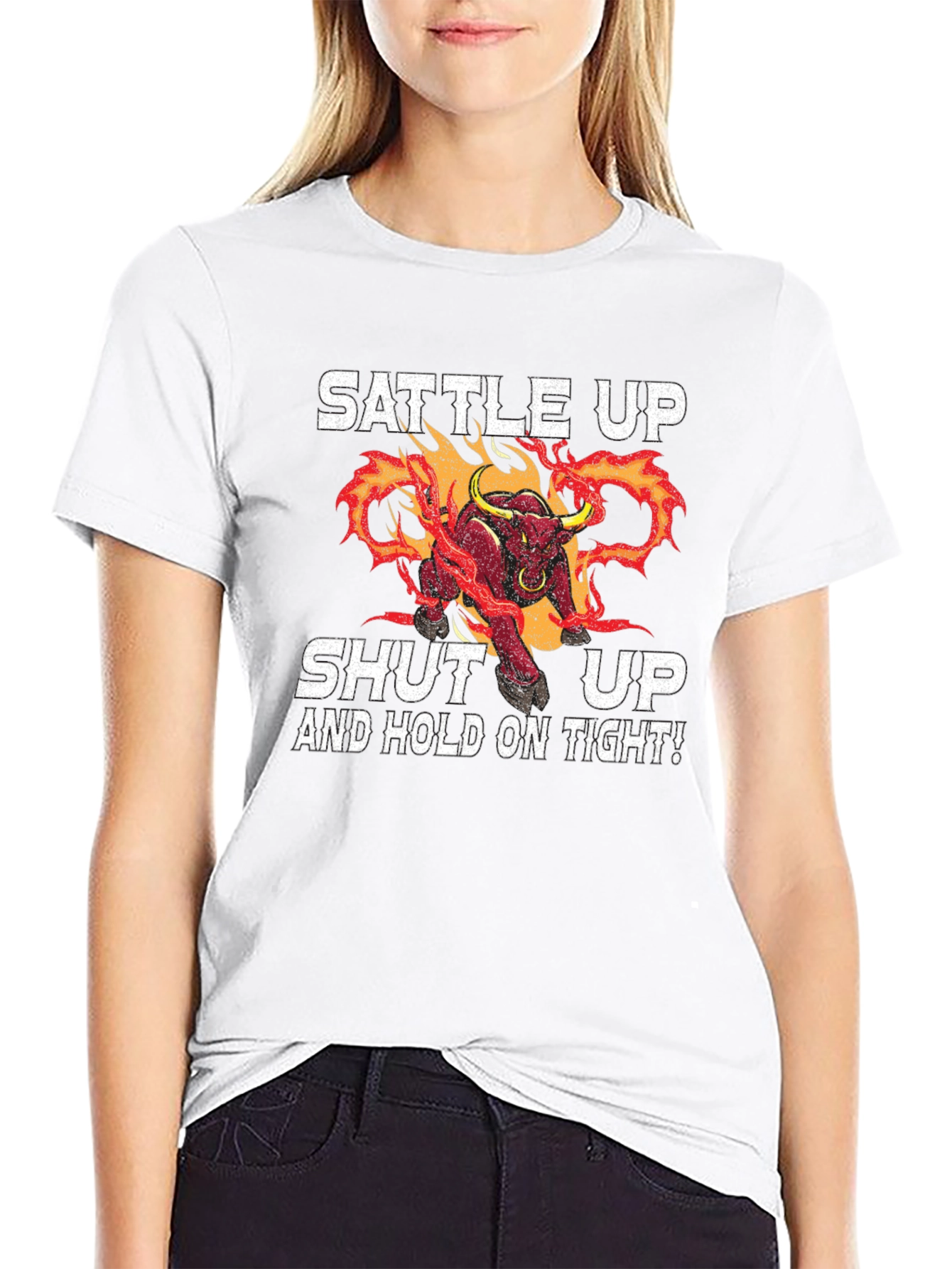 Sattle Up Graphic Tee