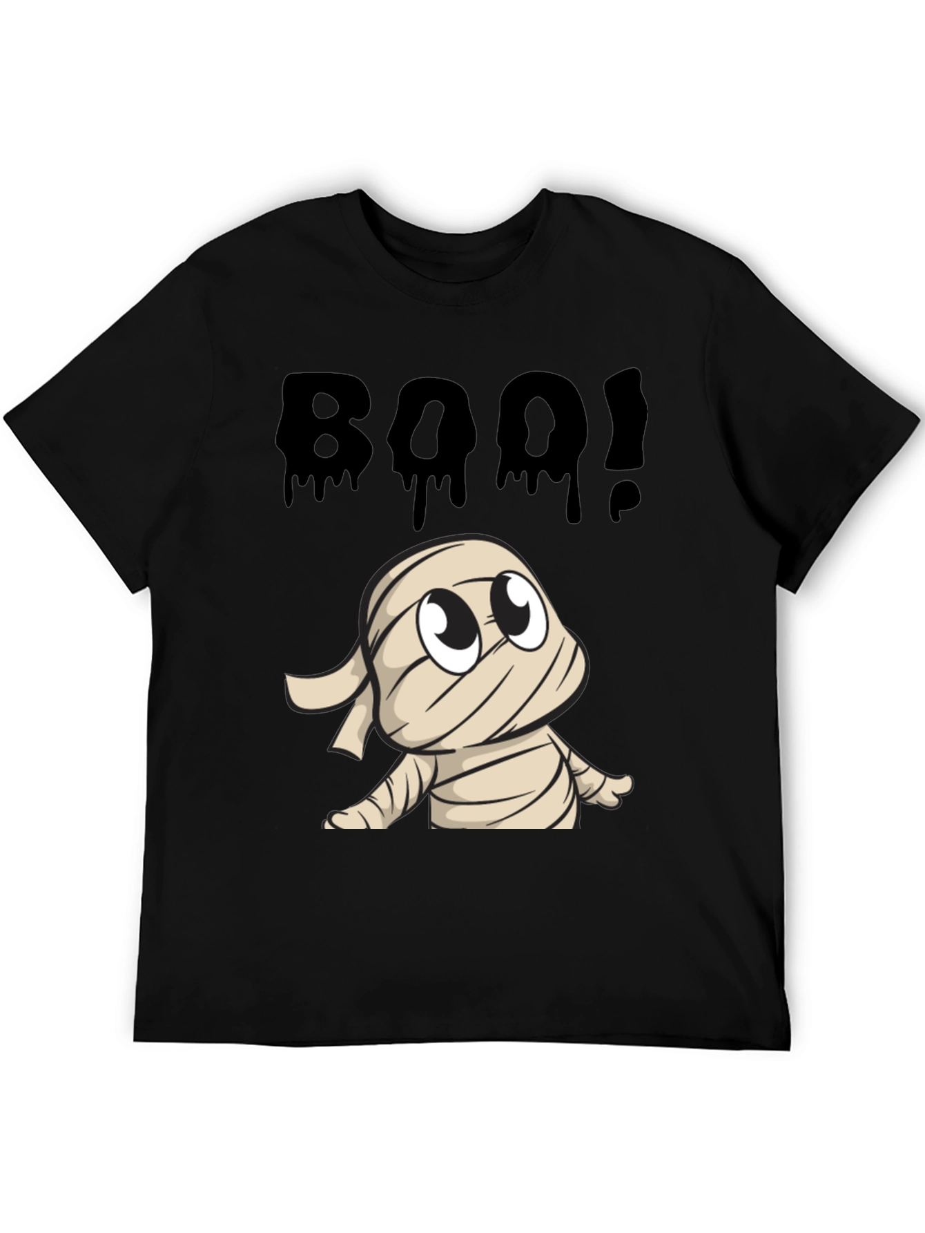 Boo! Mummy Graphic T-Shirt - Halloween Tee