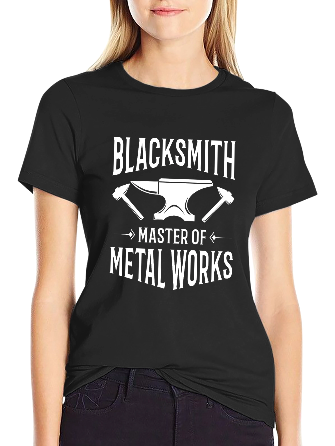Blacksmith Master of Metal Works Graphic T-Shirt