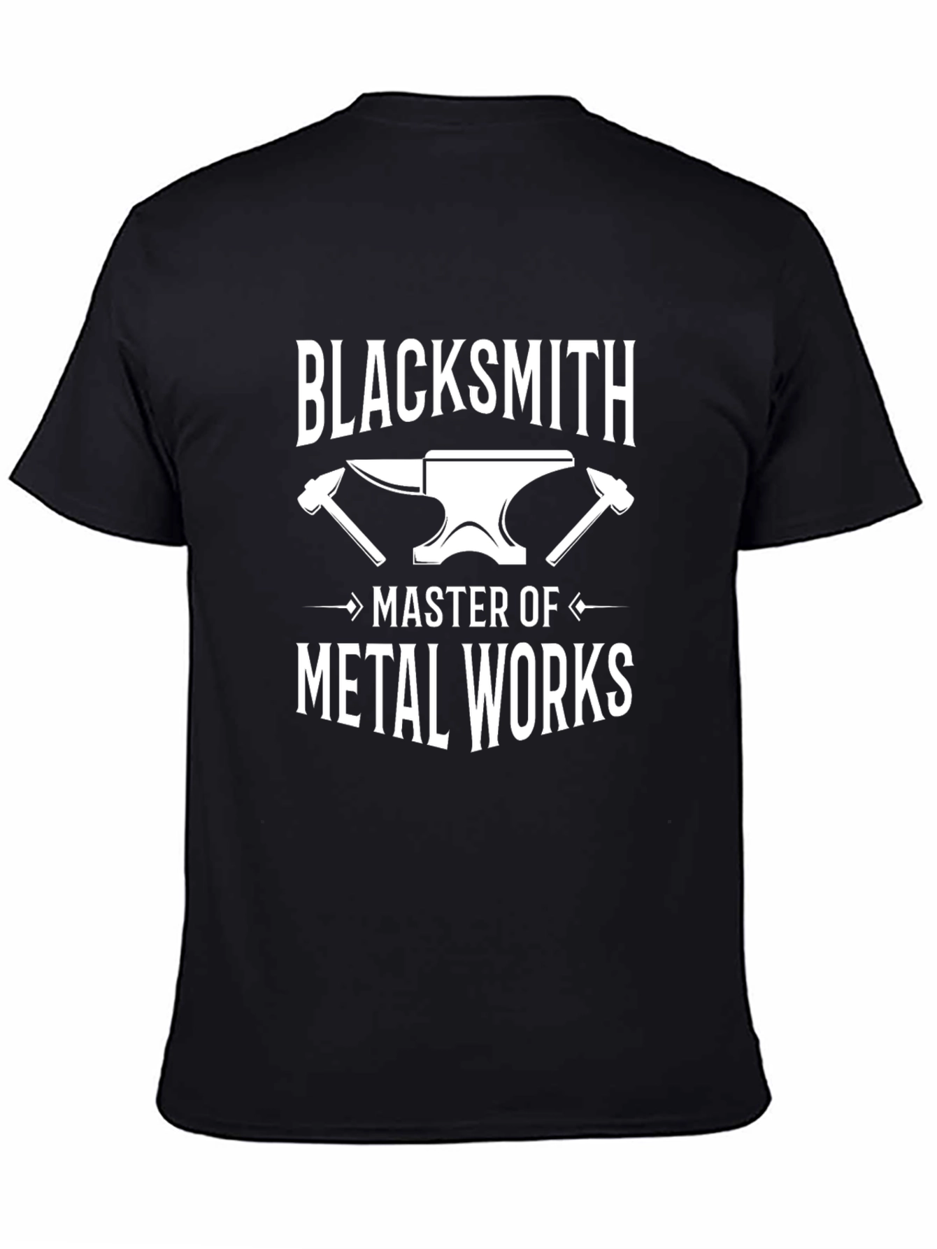 Blacksmith Master of Metal Works Graphic T-Shirt