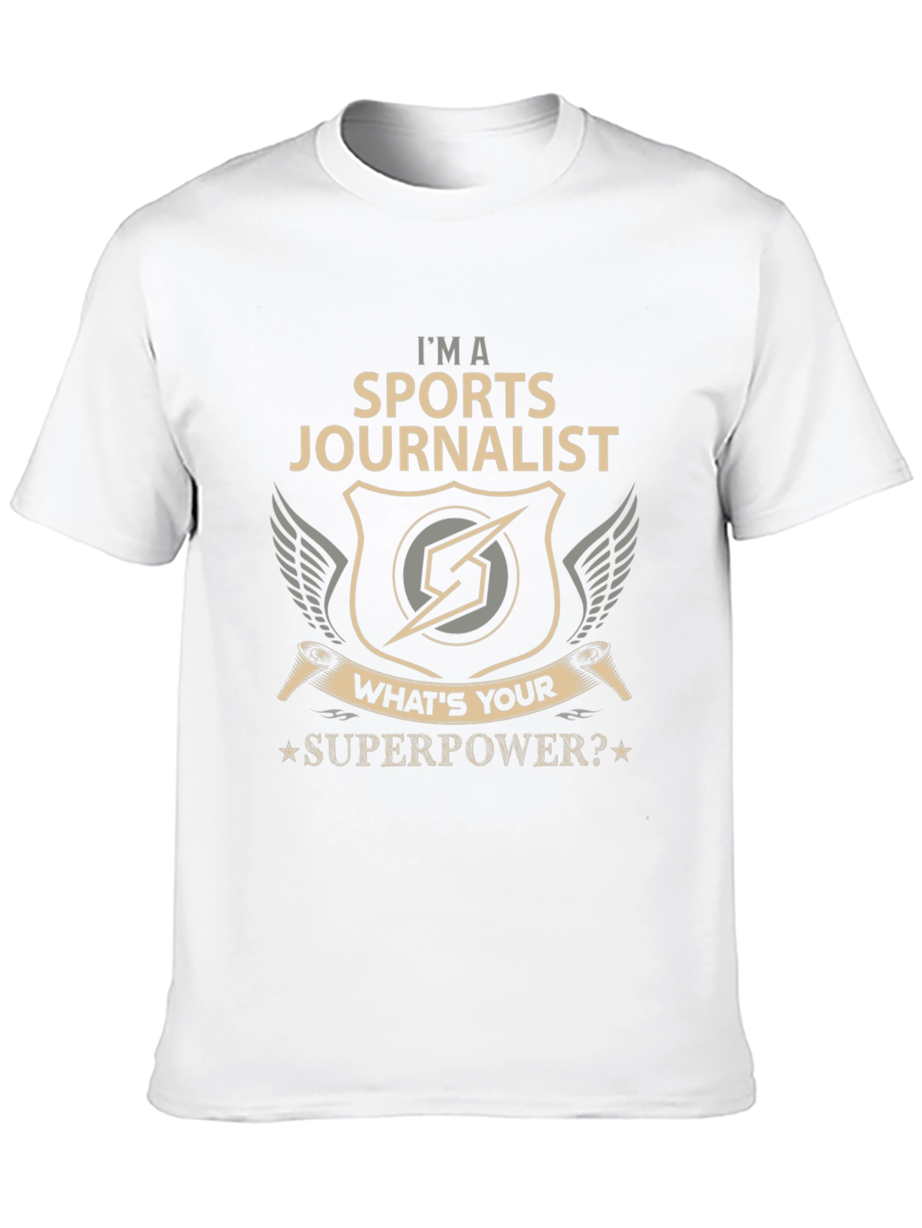 Sports Journalist Superpower T-Shirt